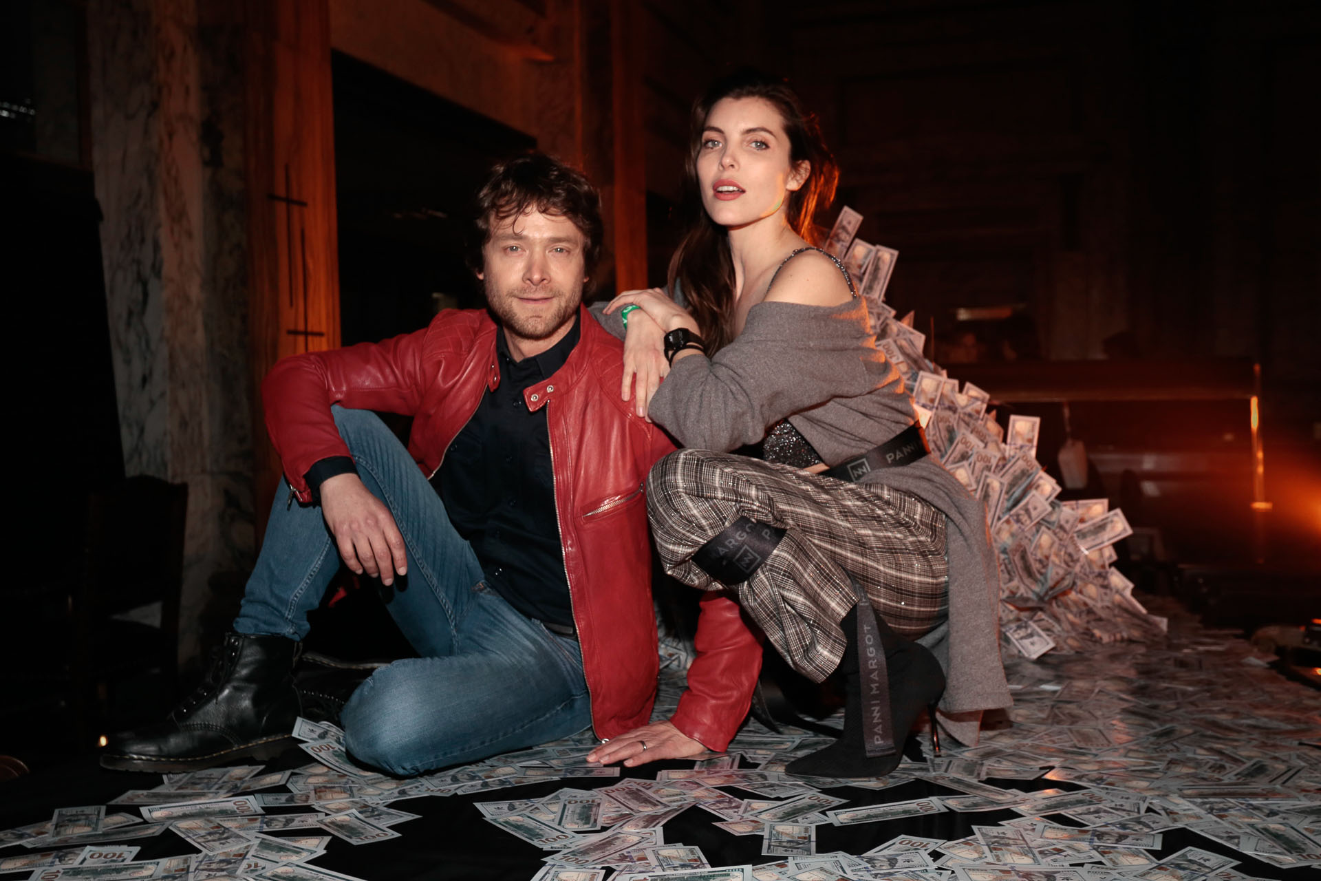 Philippe Deroy y Josefina Scaglione