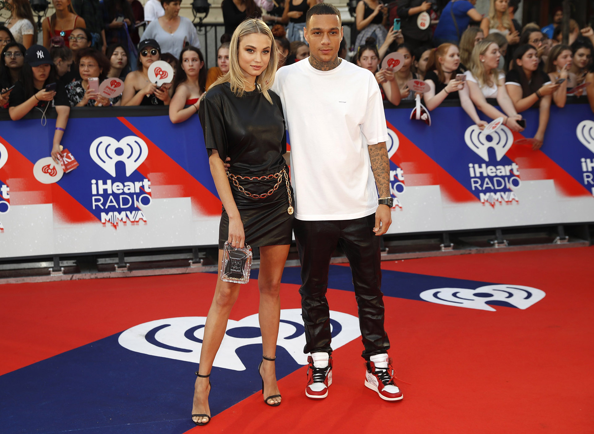 Rose Bertram y Gregory Van Der Wiel (REUTERS/Mark Blinch)