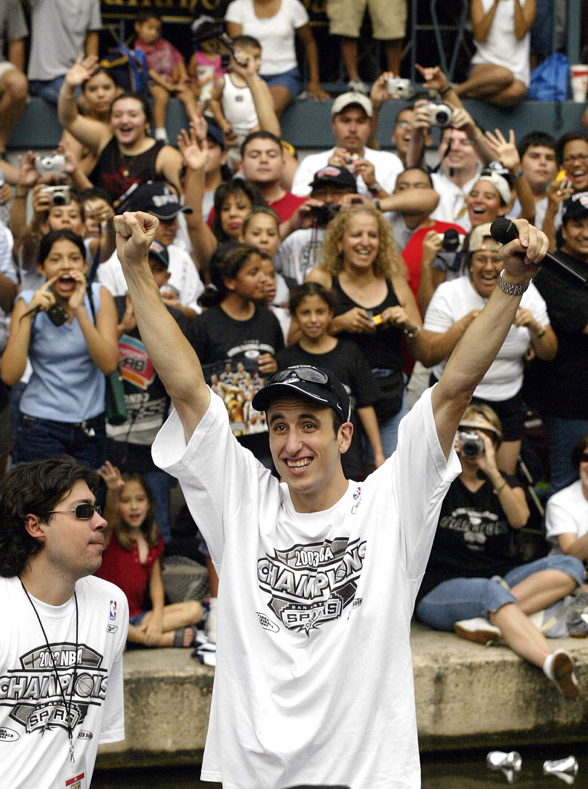 Su primer título de NBA, en 2003