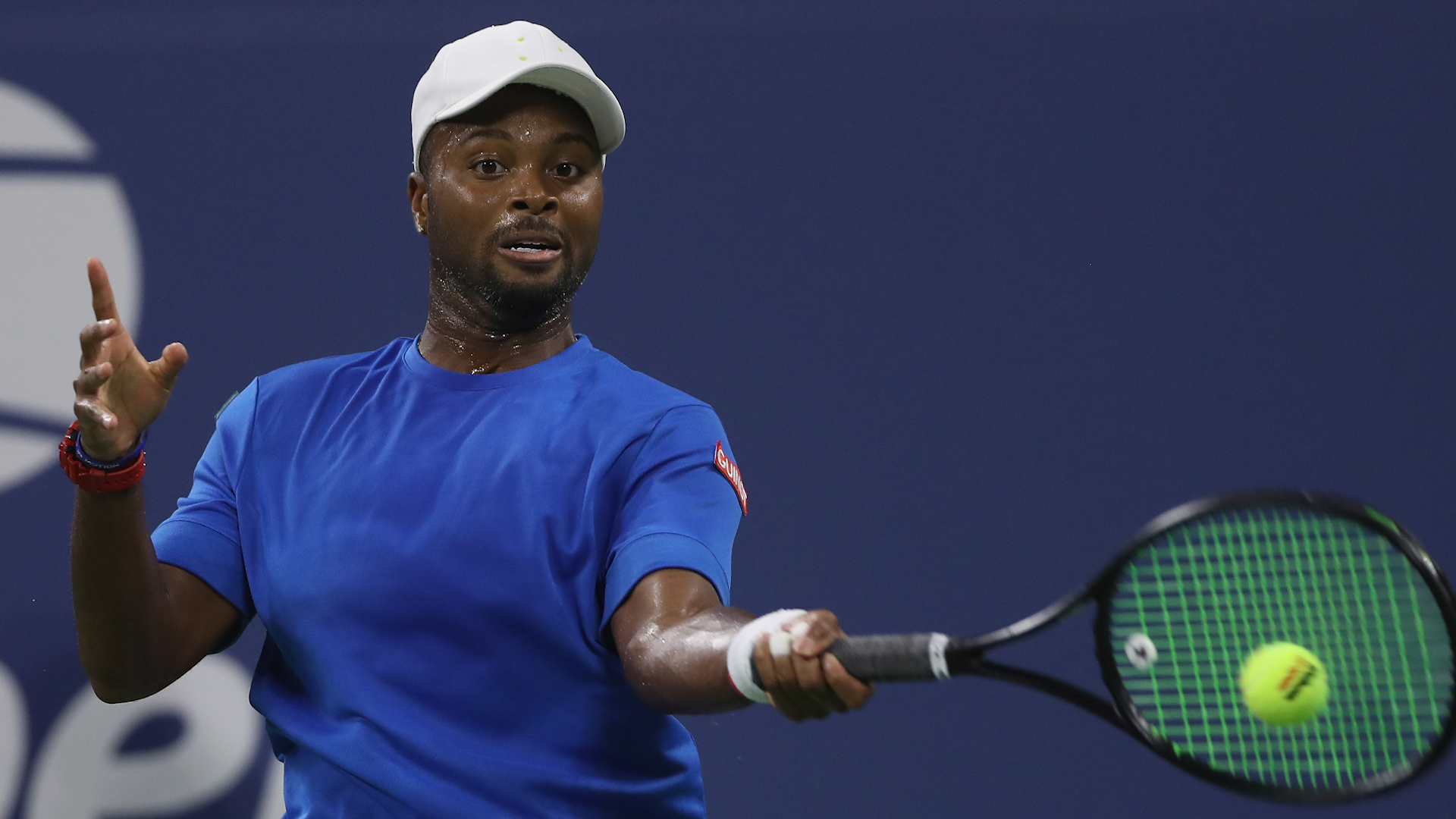 Fue la primera vez que el estadounidense Donald Young (242°) jugó ante Del Potro (AFP)