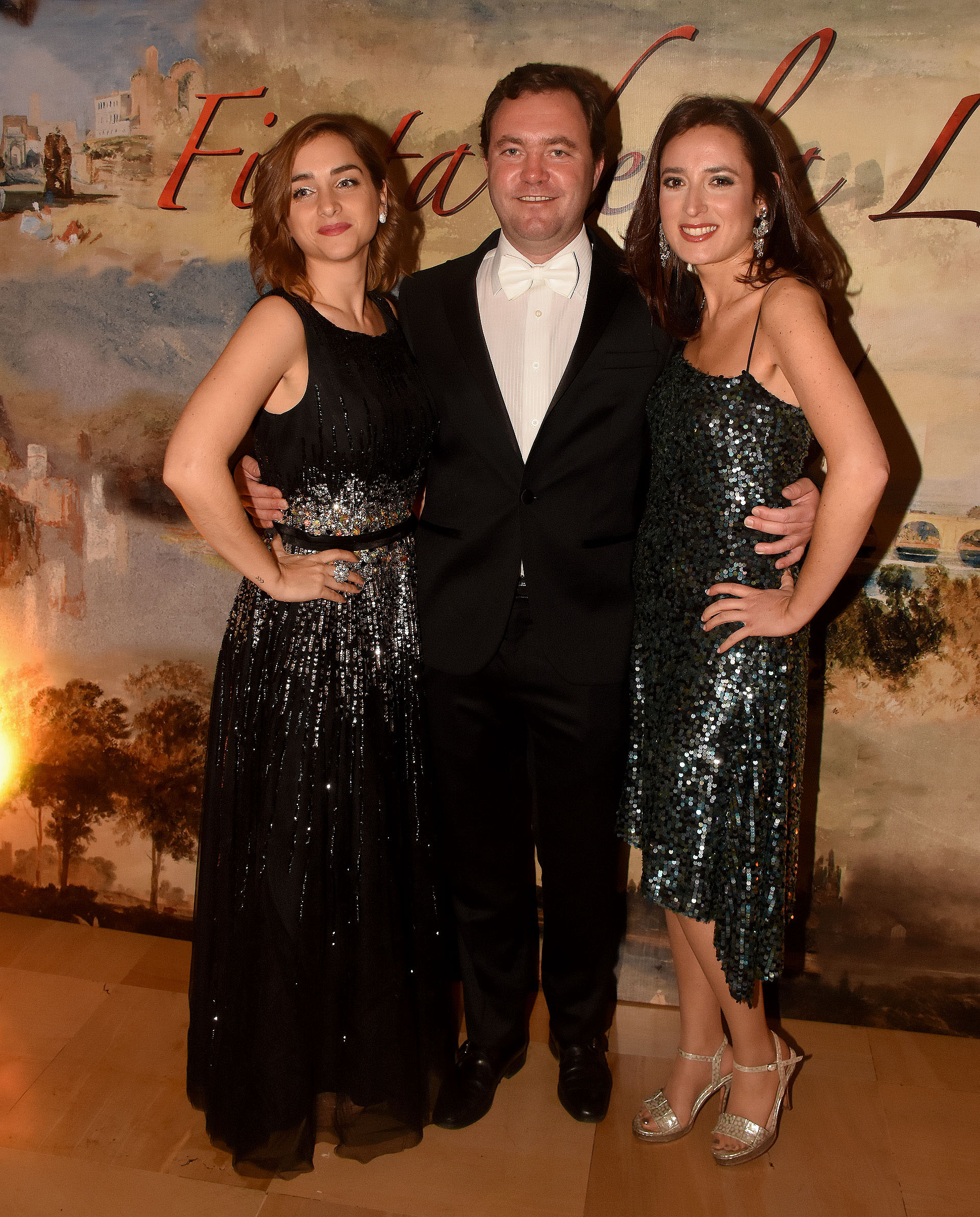 Ayelen Privato, Matías Martins y Magdalena Grüneisen
