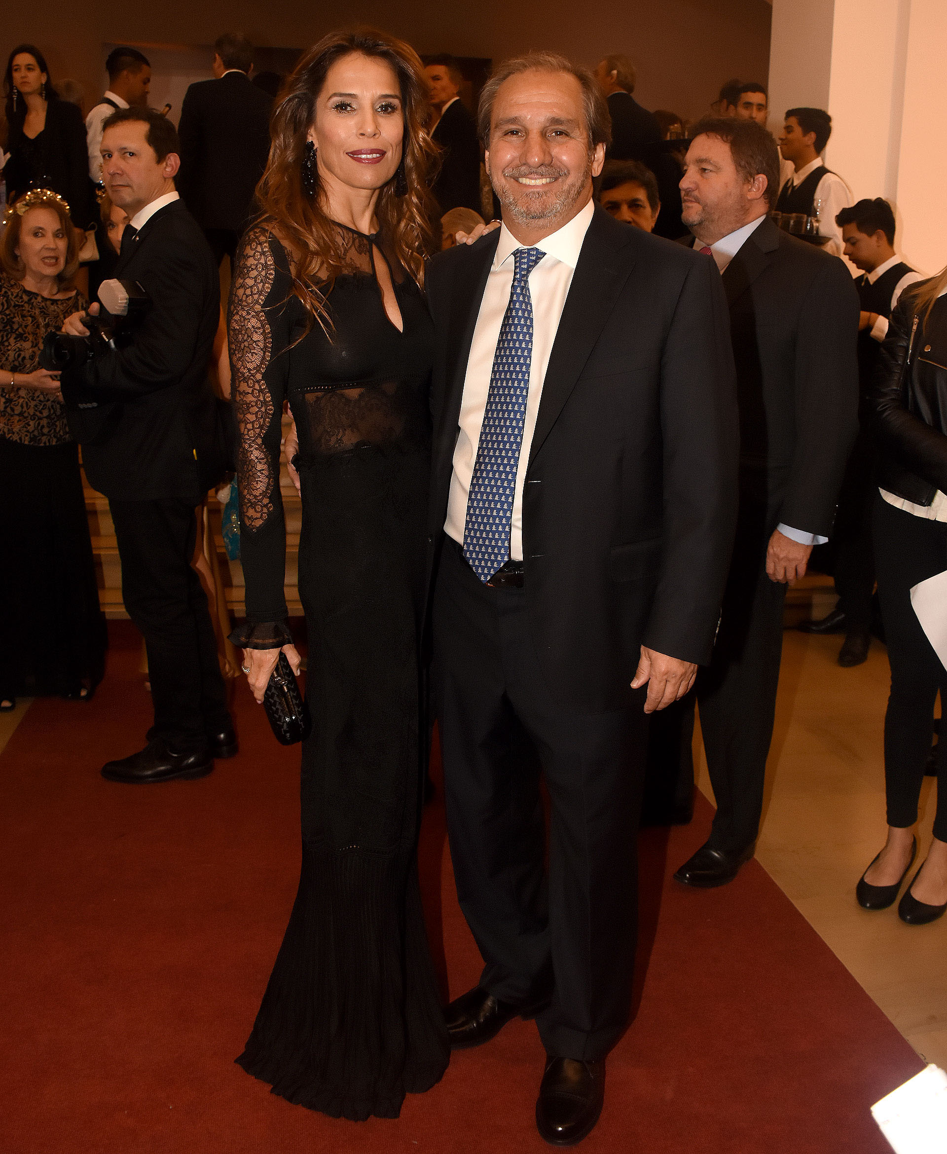 Nicolás Caputo y su mujer Agustina