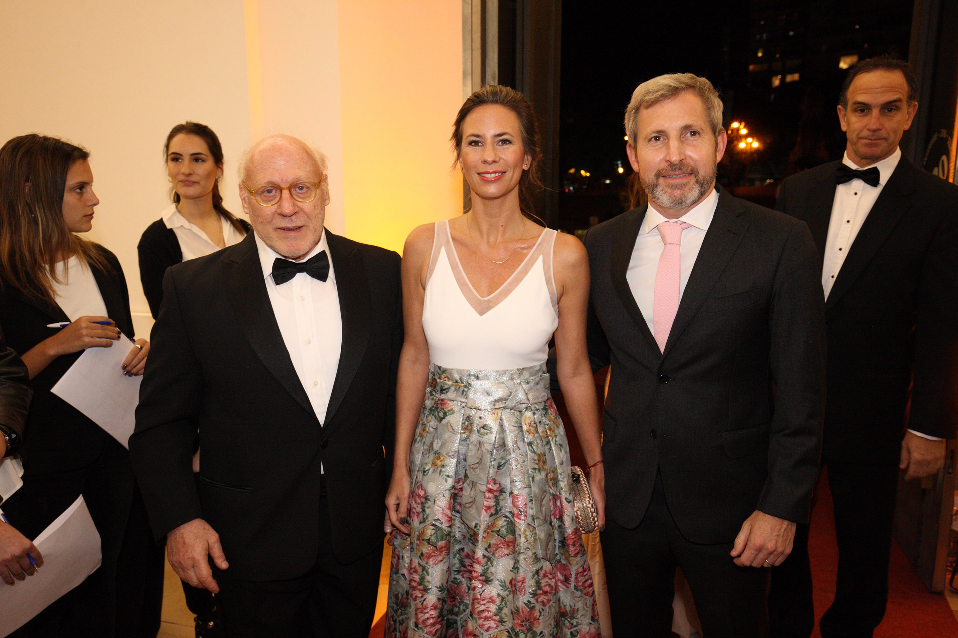 Julio César Crivelli, Rogelio Frigerio y su mujer Victoria Costoya