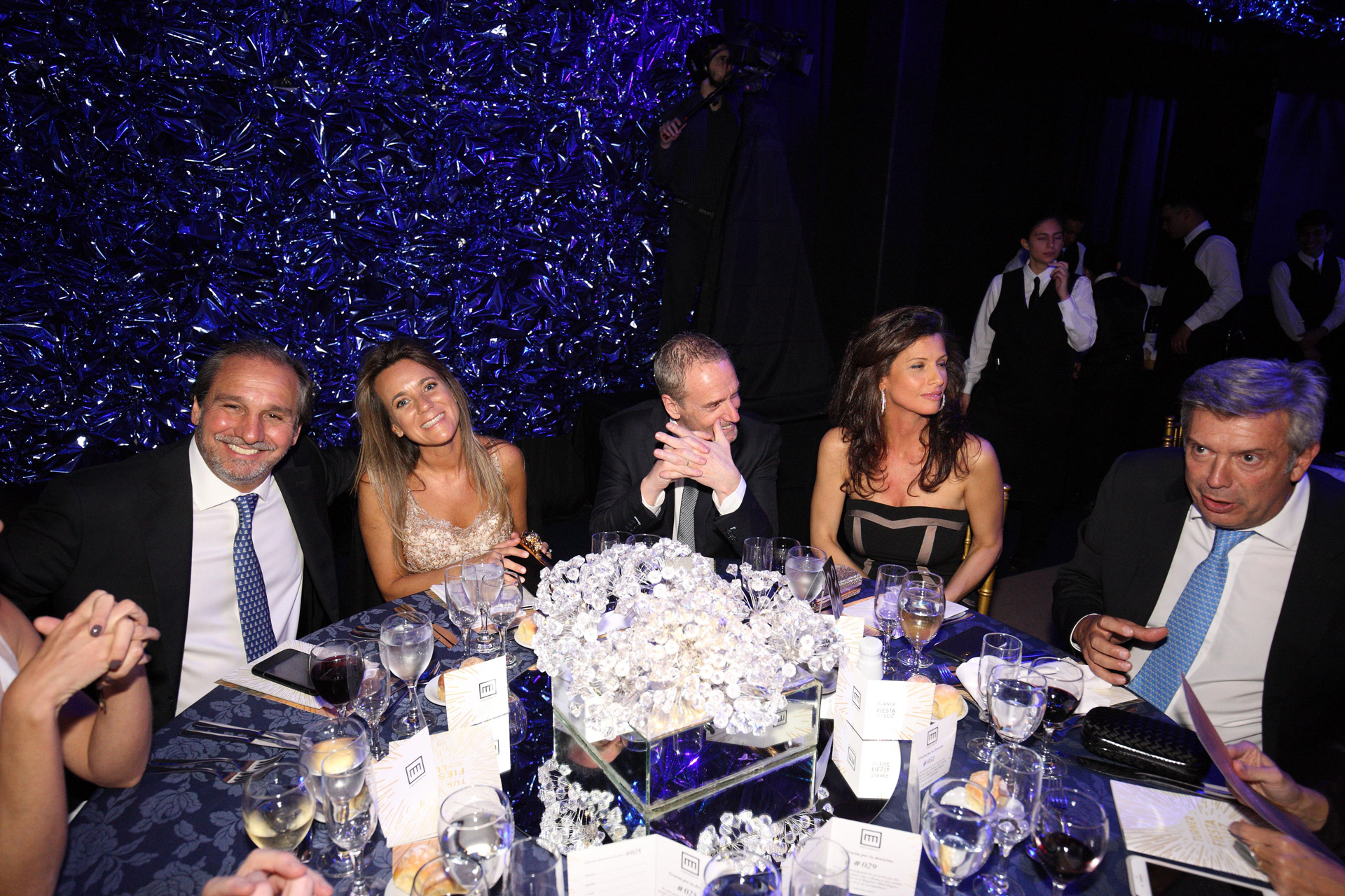 Nicolás Caputo, Diego Santilli y Rogelio Frigerio también compartieron la mesa con el abogado Mauricio Dalessandro y su mujer Mariana Gallego