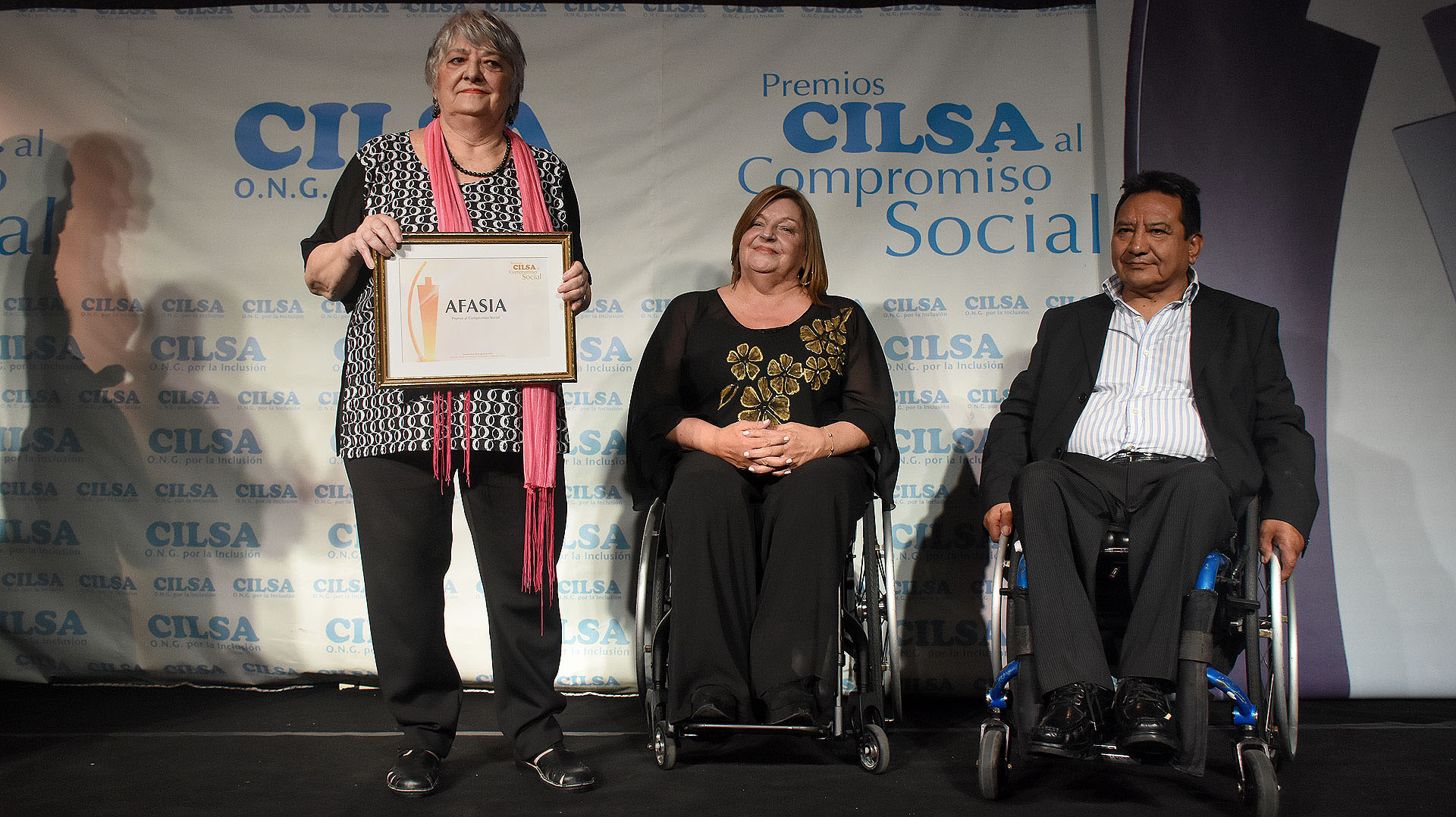 La distinción para la Fundación Argentina de AFASIA, cuya madrina es Carla Peterson