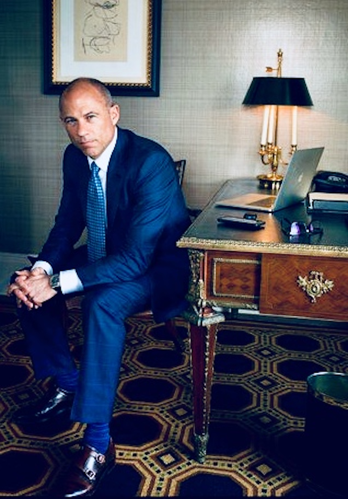 Michael Avenatti, abogado de Daniels.