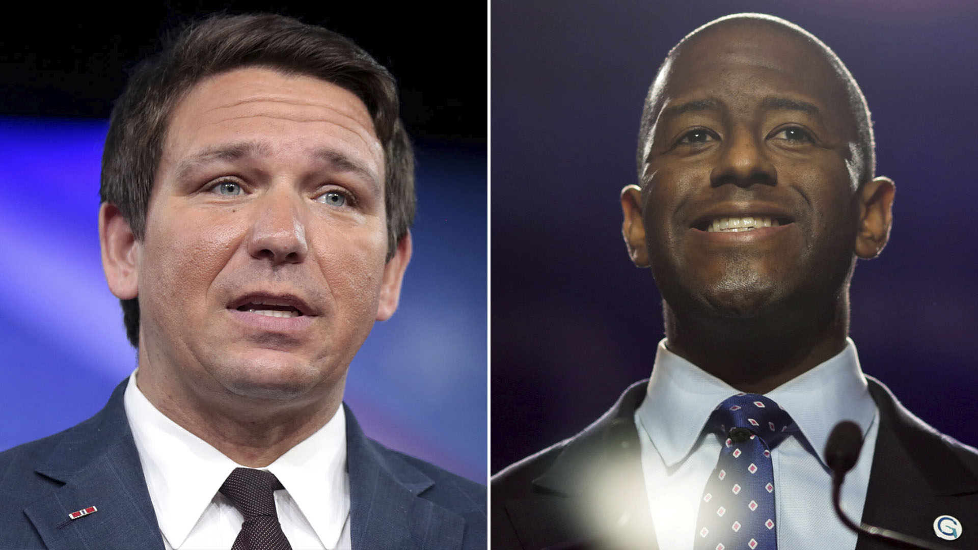 Ron DeSantis y Andrew Gillum