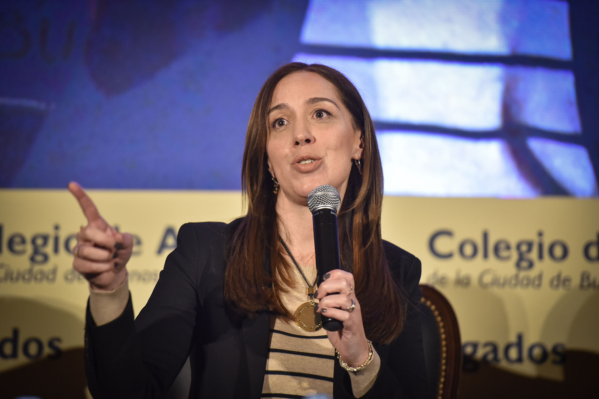 La gobernadora bonaerense María Eugenia Vidal