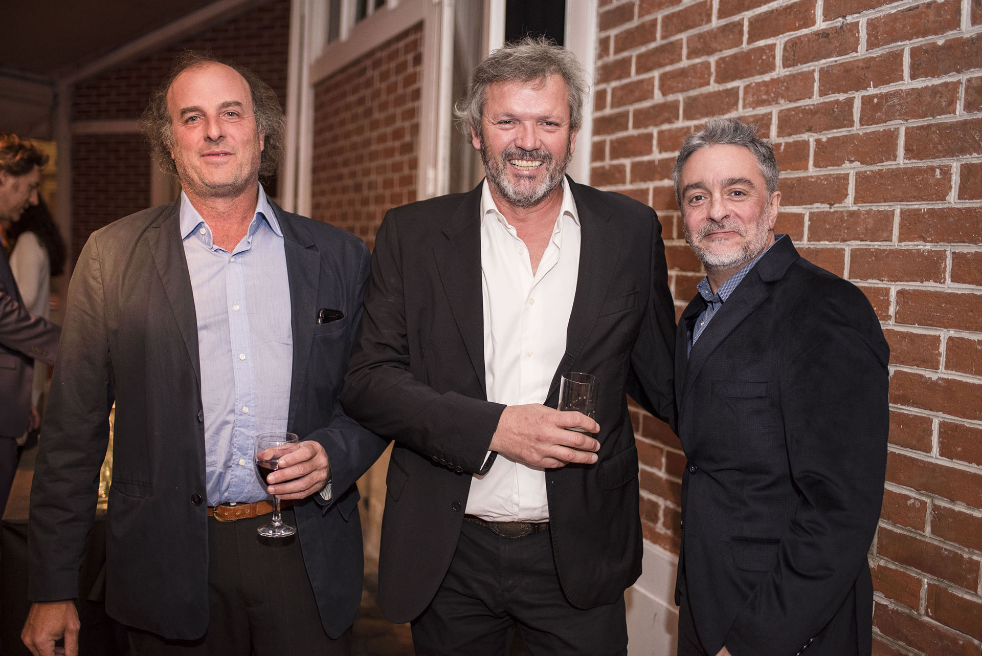 Eduardo Cernadas, Beltran Zuberbuhler y Javier Olmedo