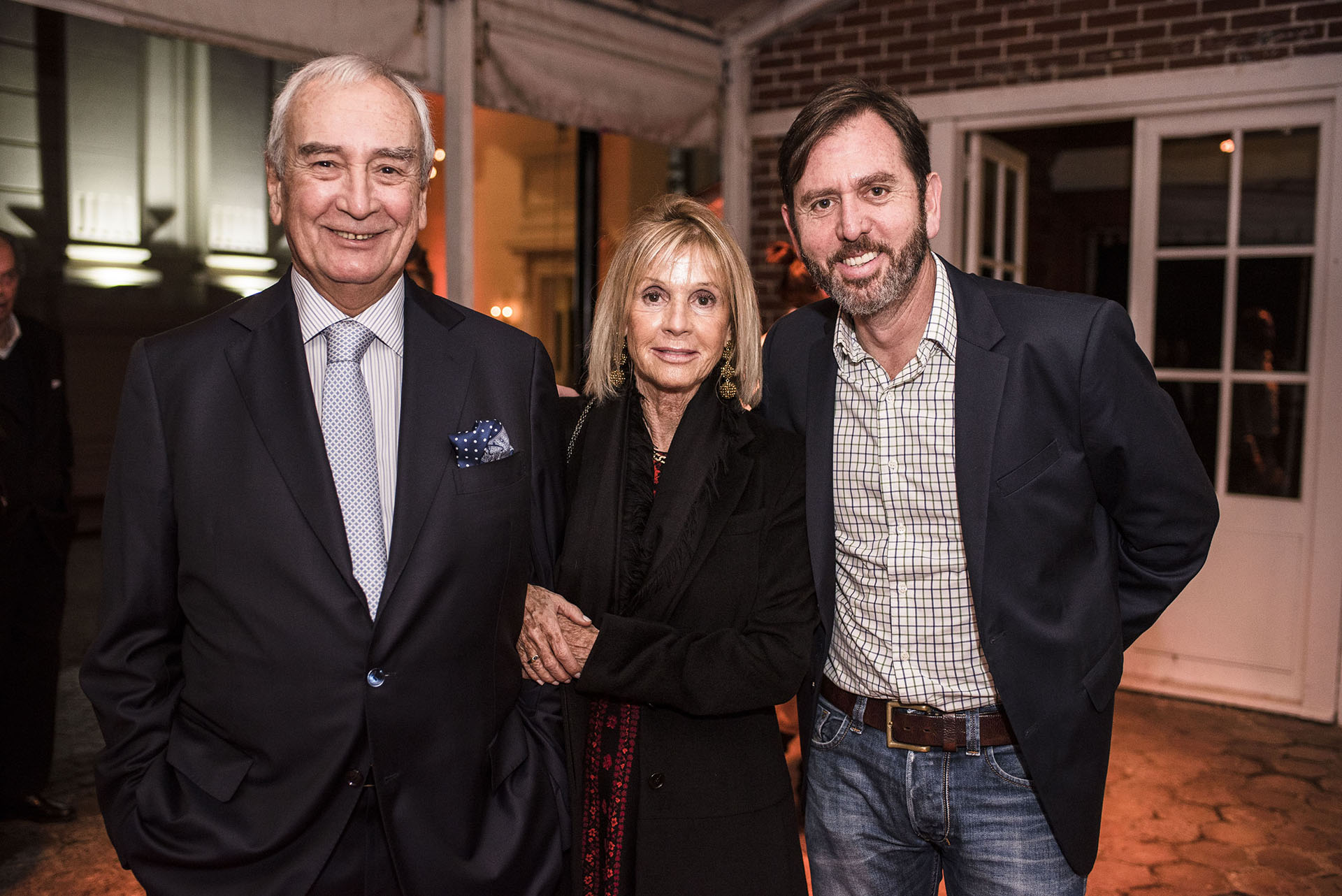 Rodolfo Freyre, Caro Duggan y Diego Pando