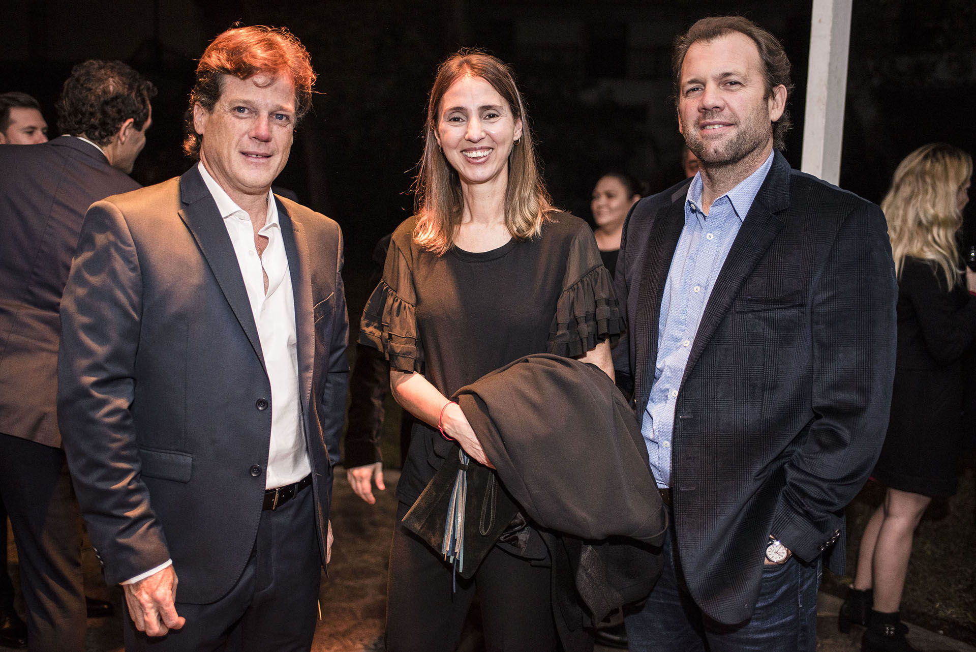 Máximo Achaval, Violeta Freyre y Rafael Bullrich