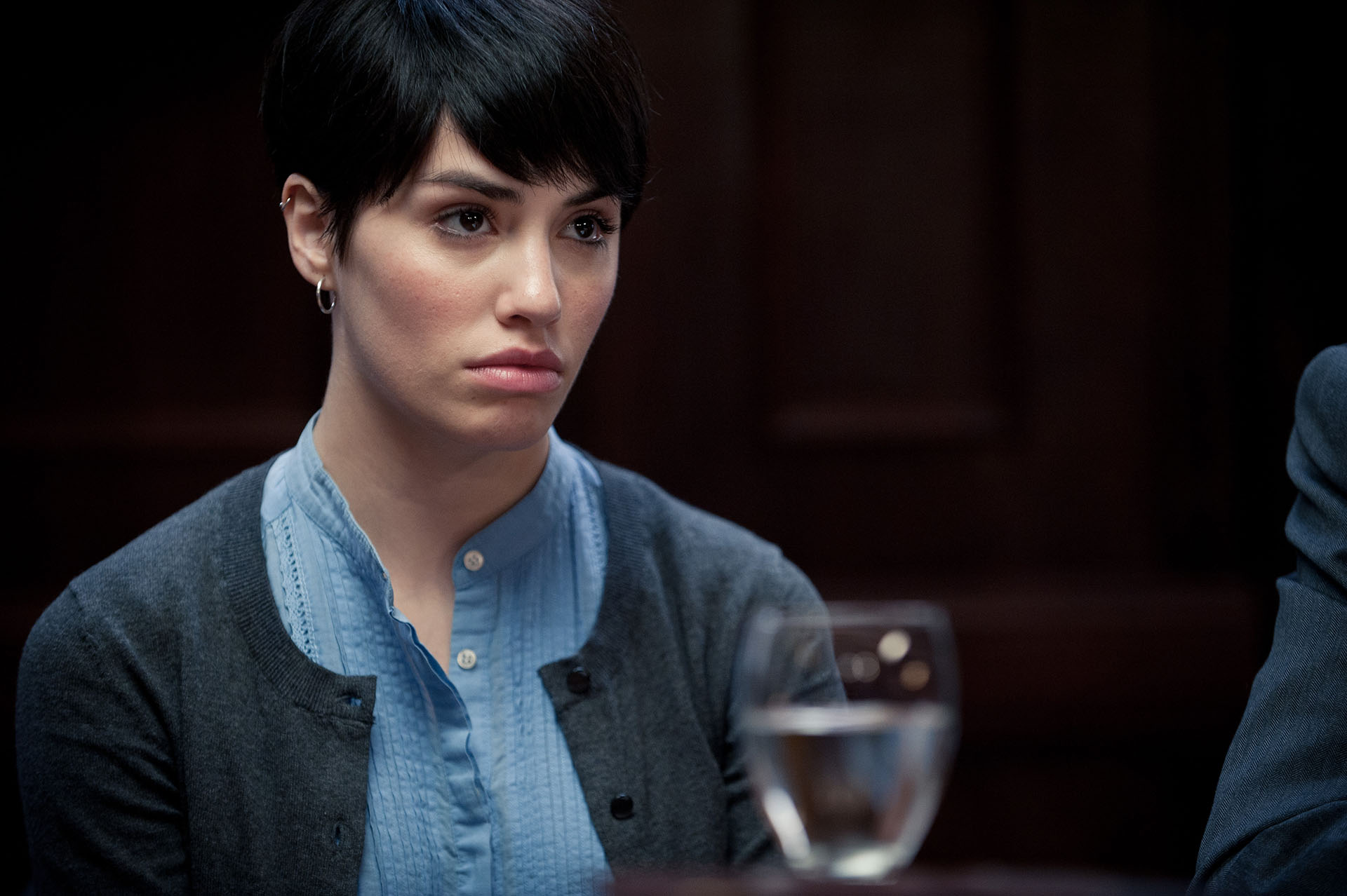 Lali Espósito en “Acusada” el film de Gonzalo Tobal que se presenta en competencia en el festival de Venecia.