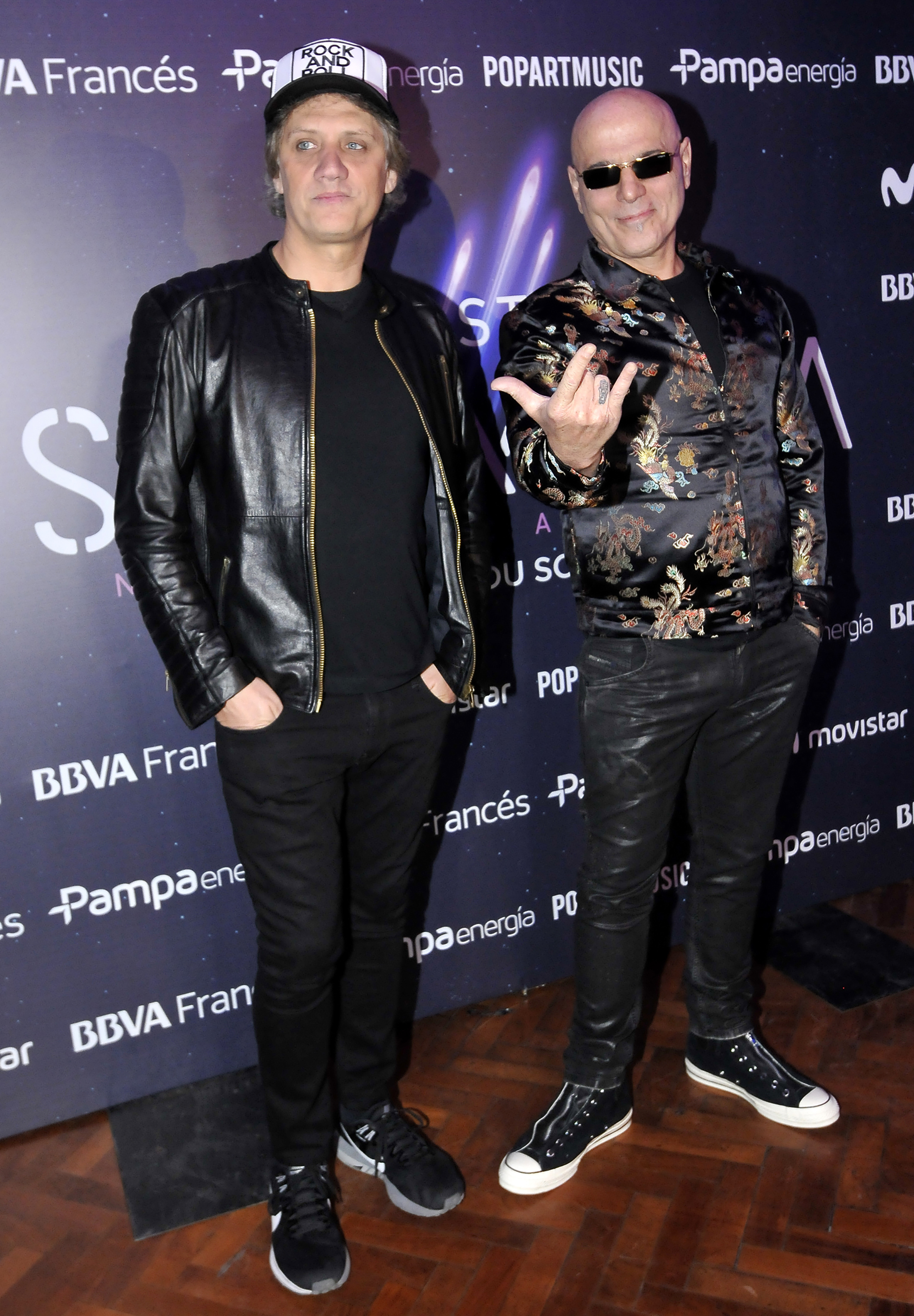 Charly Alberti y Zeta Bosio