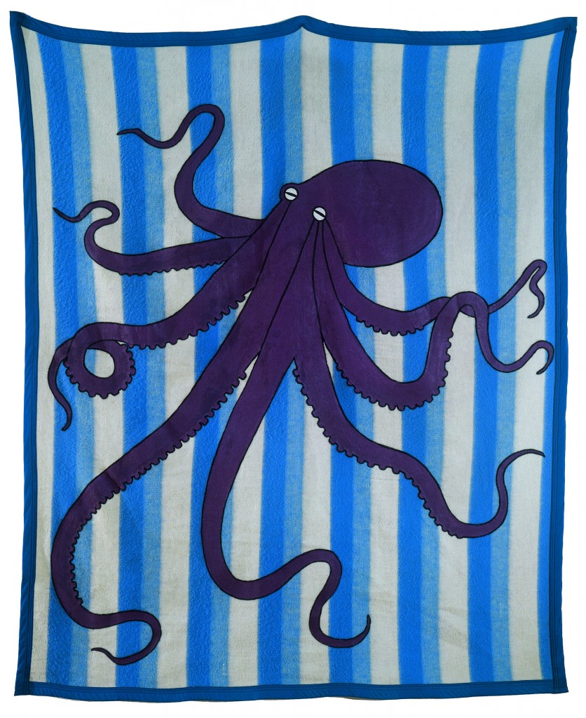 Artista [artist]: Feliciano Centurión Título [title]: Sem título [Untitled], 1993 Técnica [Technique]: Acrílica sobre cobertor de poliéster [Acrylic on polyester blanket] Dimensões [dimensions]: 239 x 192 cm Coleção [collection]: MALBA, Museo de Arte Latinoamericano de Buenos Aires Foto [photo]: Oscar Balducci