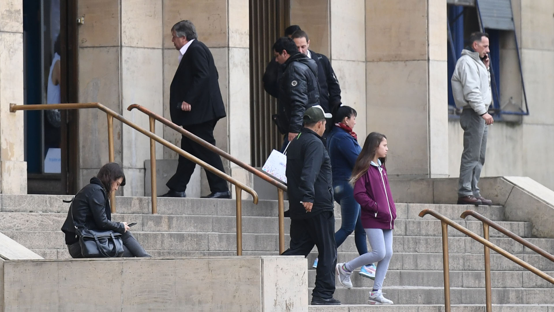 El fiscal Carlos Stornelli ingresando a Comodoro Py. Ayer, aseguró que la denuncia en su contra se trata de una operación política