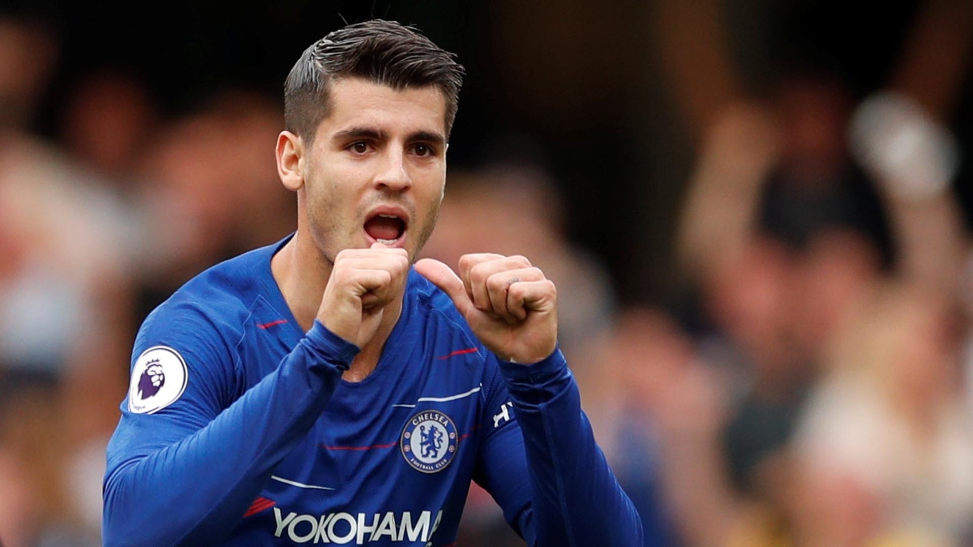 Morata fue víctima de los seguidores del Chelsea