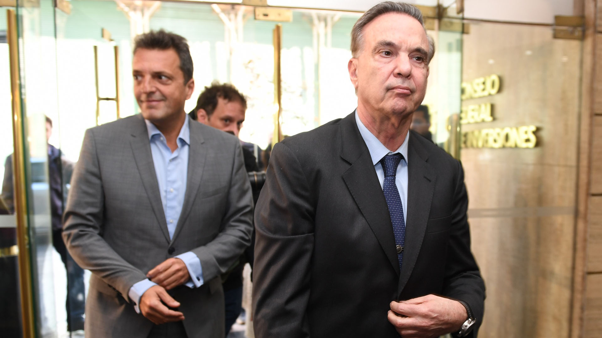 Sergio Massa y Miguel Pichetto viajarán a Tucumán para estar en el acto de Juan Manzur (Maximiliano Luna)