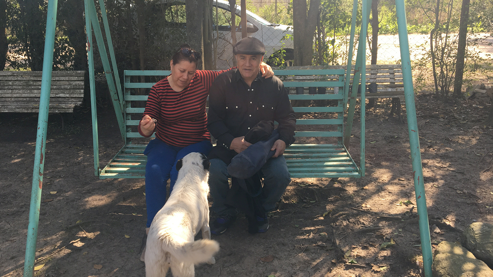 El Gordo Valor con su esposa Nancy
