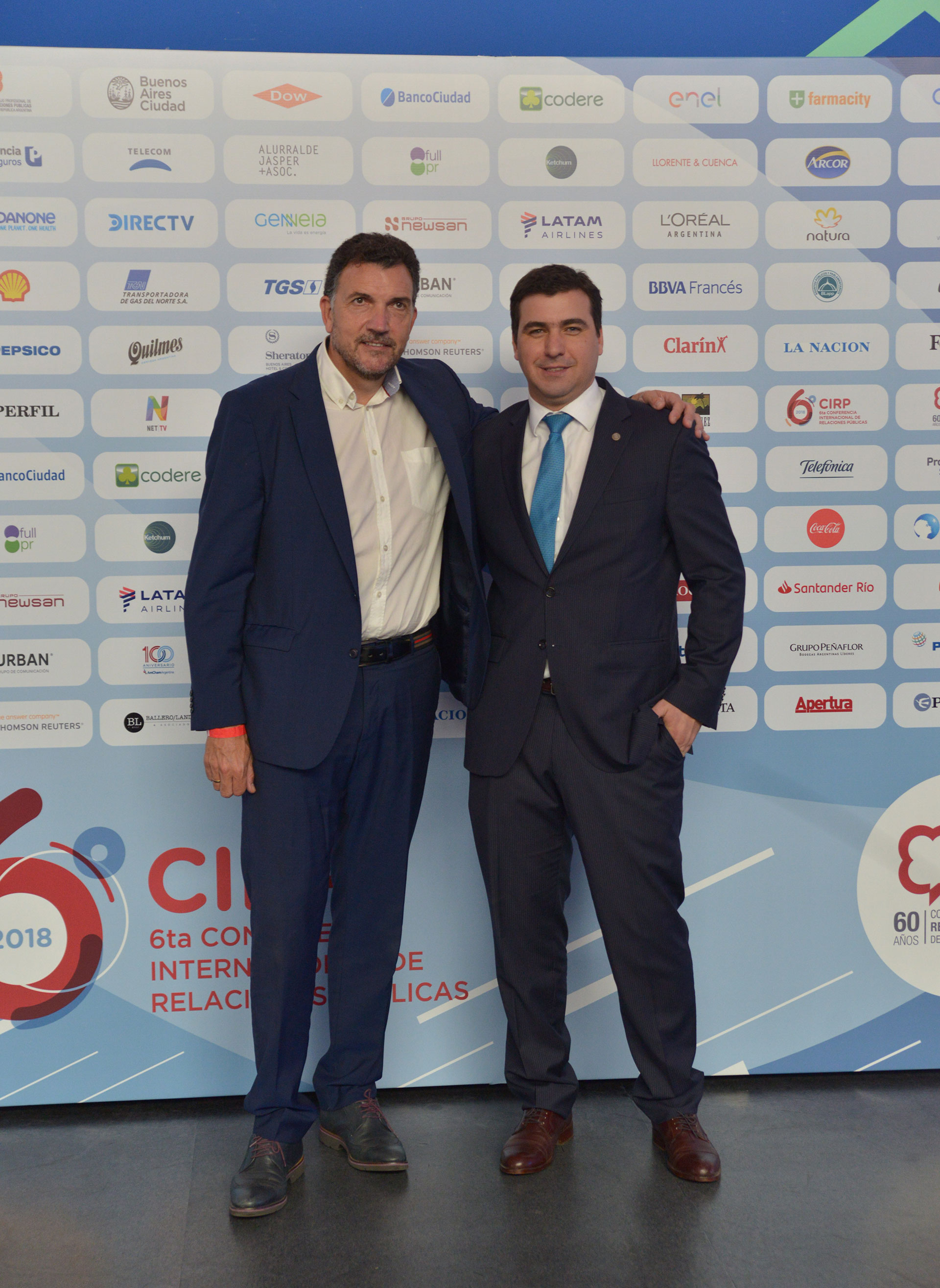 Juan Manuel Velasco Guardado (Presidente de la Globant Alliance) y Pablo Cattoni (Director de Asuntos Públicos Dow Argentina)