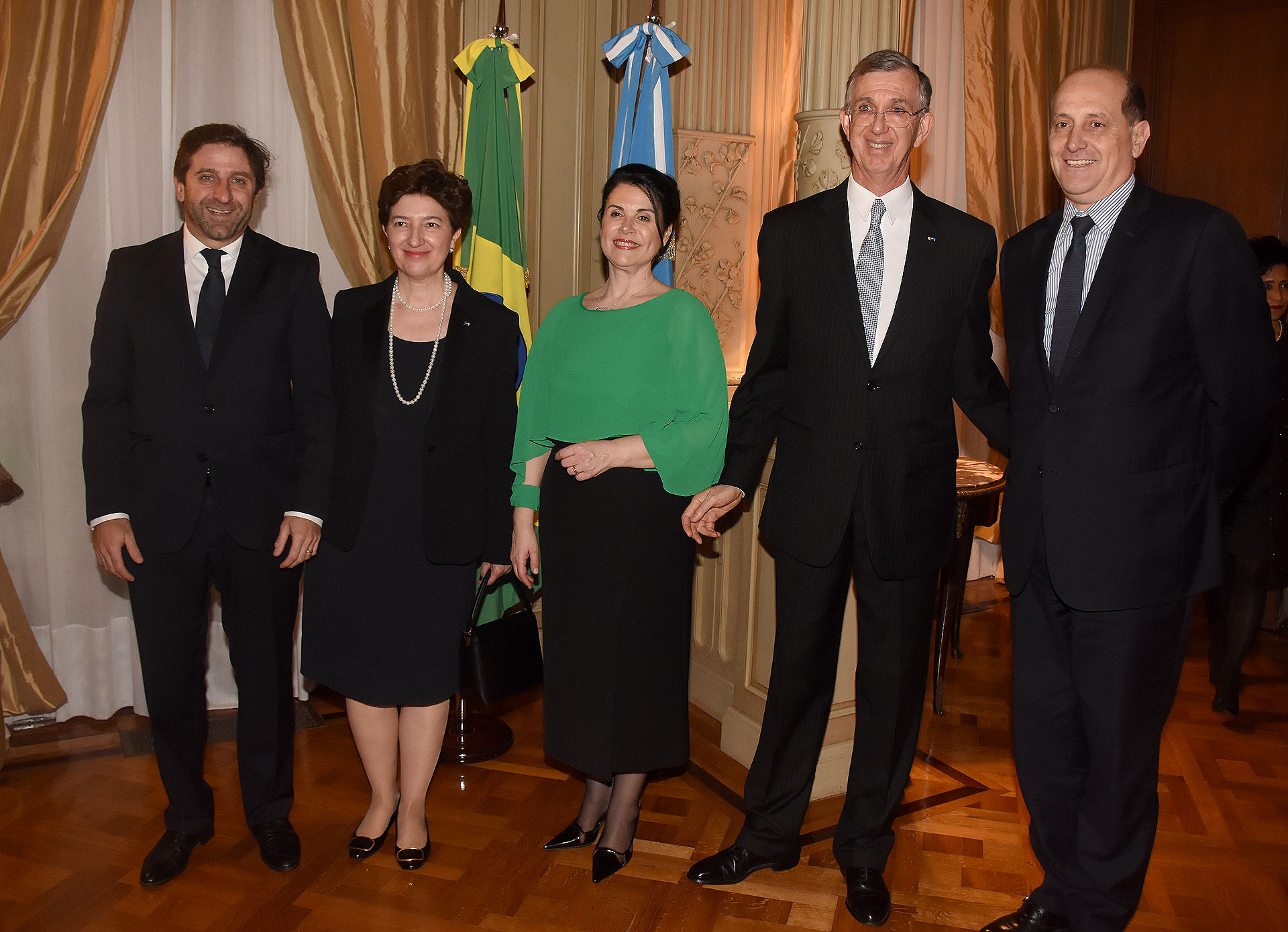 Los embajadores reciben a Fernando Straface, secretario de Gobierno porteño, y al vicecanciller Daniel Raimondi