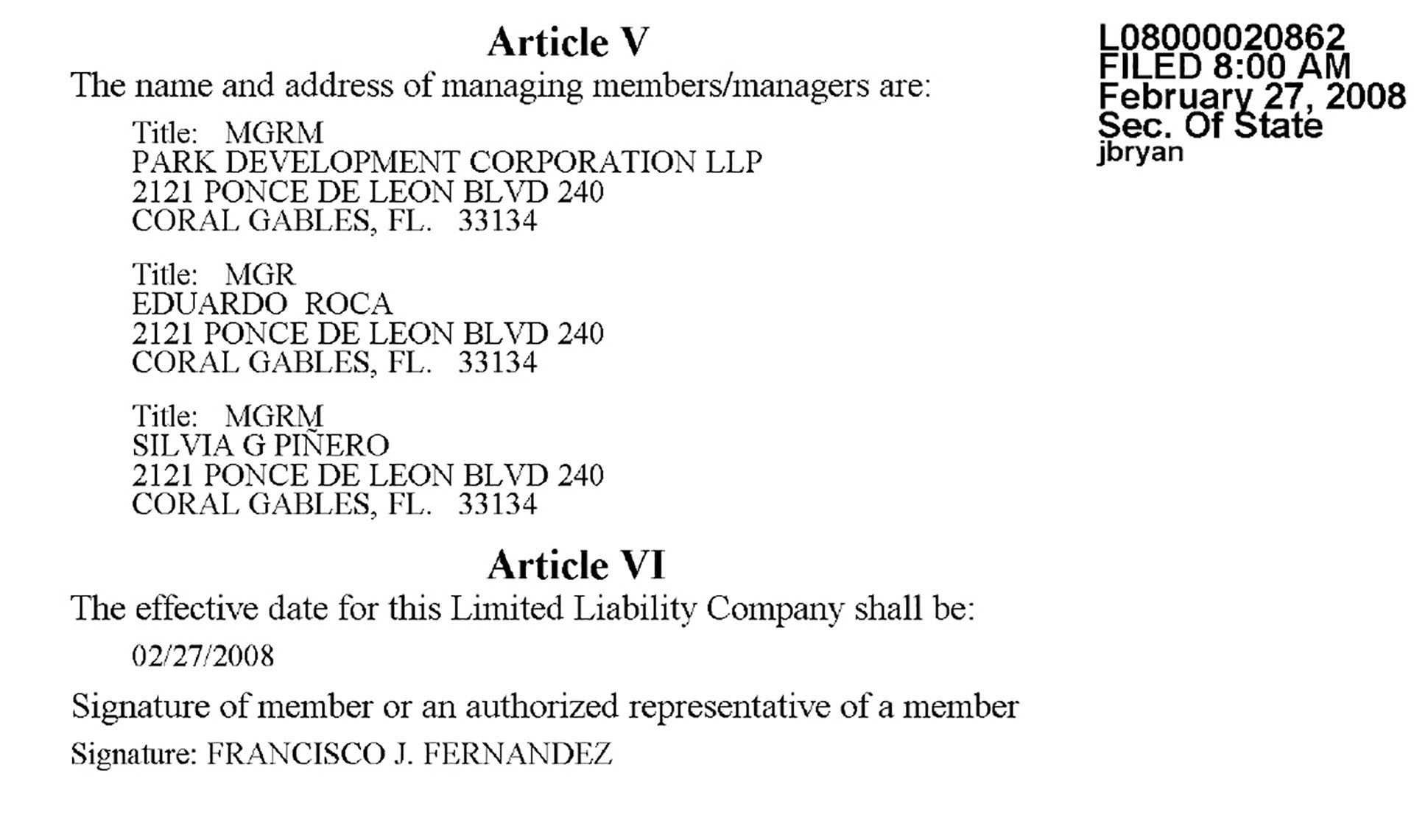 Documentos Guillermo "El Ñoqui" Fernández GREENHILLS 2008
