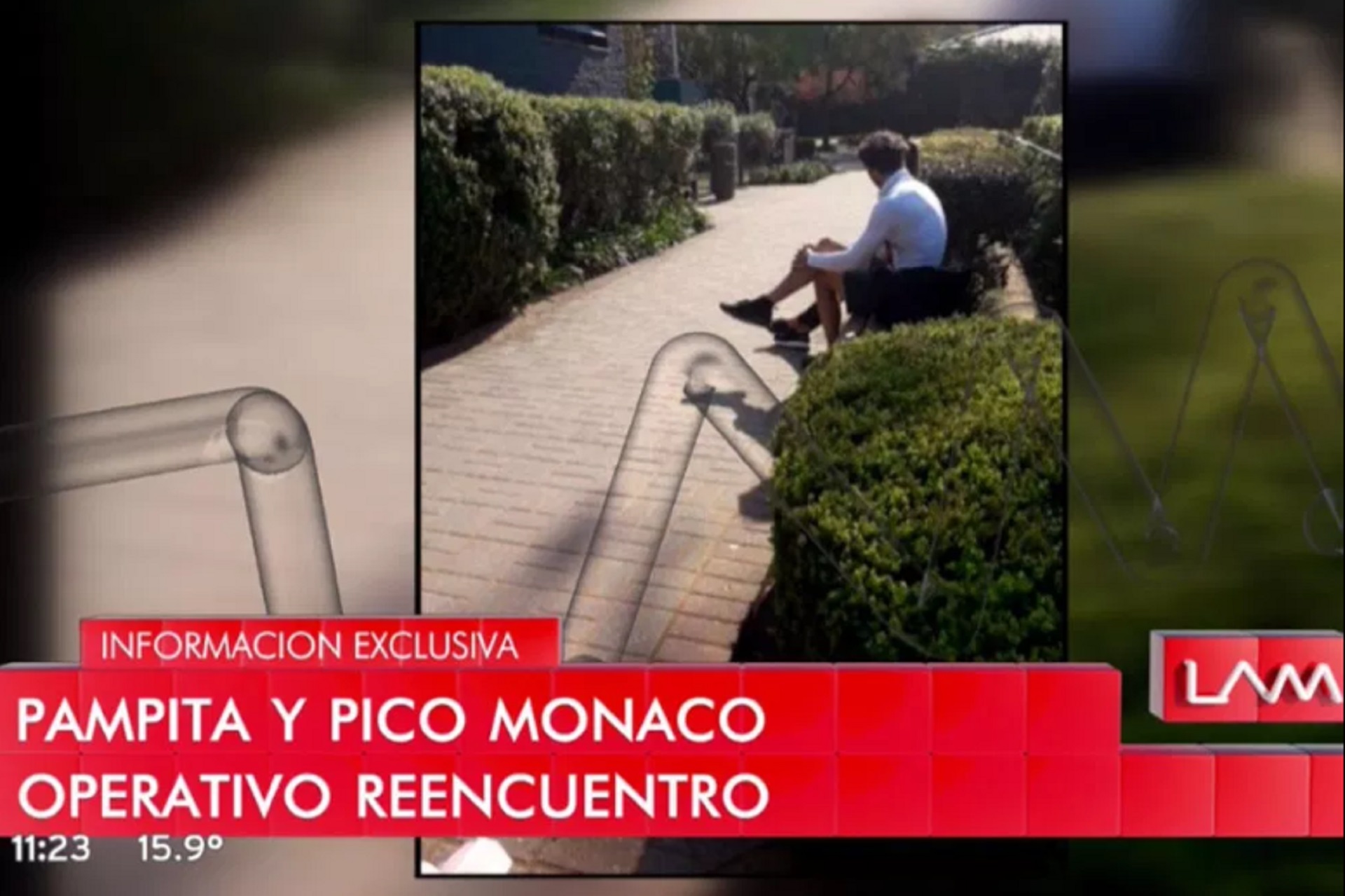 La foto del reencuentro que mostró Ángel de Brito en su programa