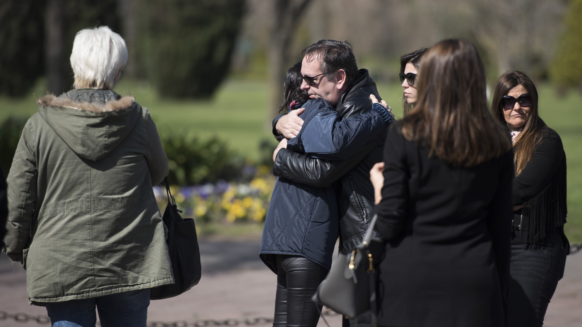 Flor despidió entre lágrimas a su abuela al finalizar la misa y pidió un aplauso para “Rosita”: “Nos quedamos con tu alegría” (Adrian Escandar)