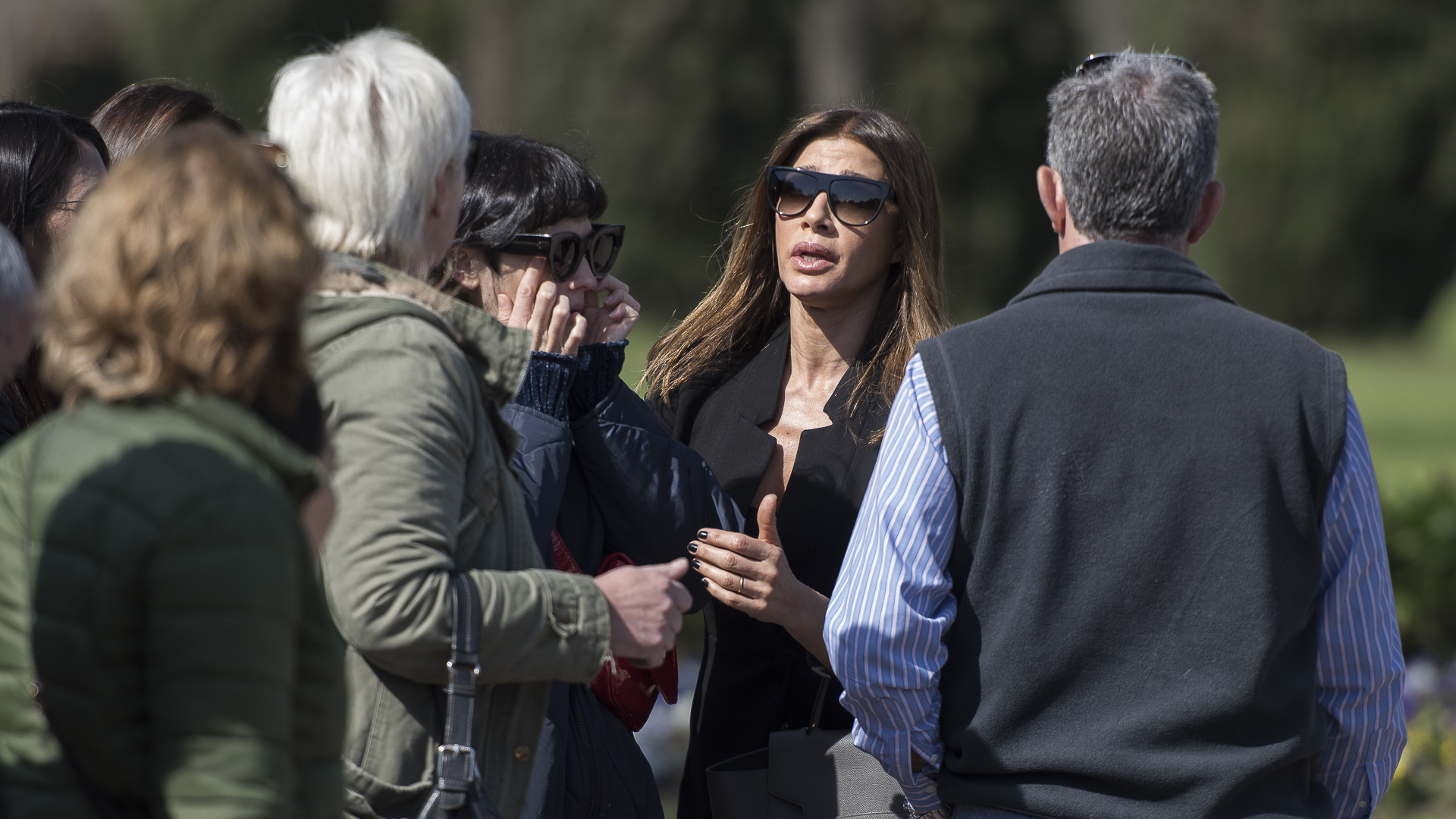 Catherine Fulop, muy amiga de Araceli, la acompañó en su momento más triste