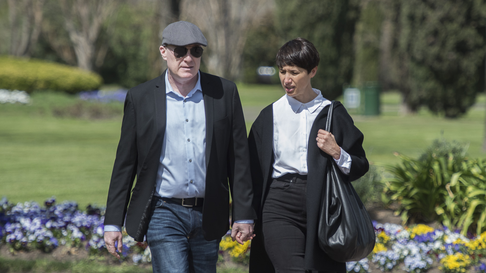 Javier Furgang y su esposa, Silvina Vicente
