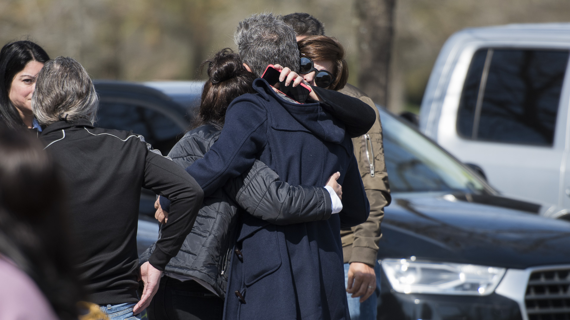 La actriz recibió permanentemente muestras de afecto y de apoyo de todos los presentes: “Fue la mejor mamá del mundo”