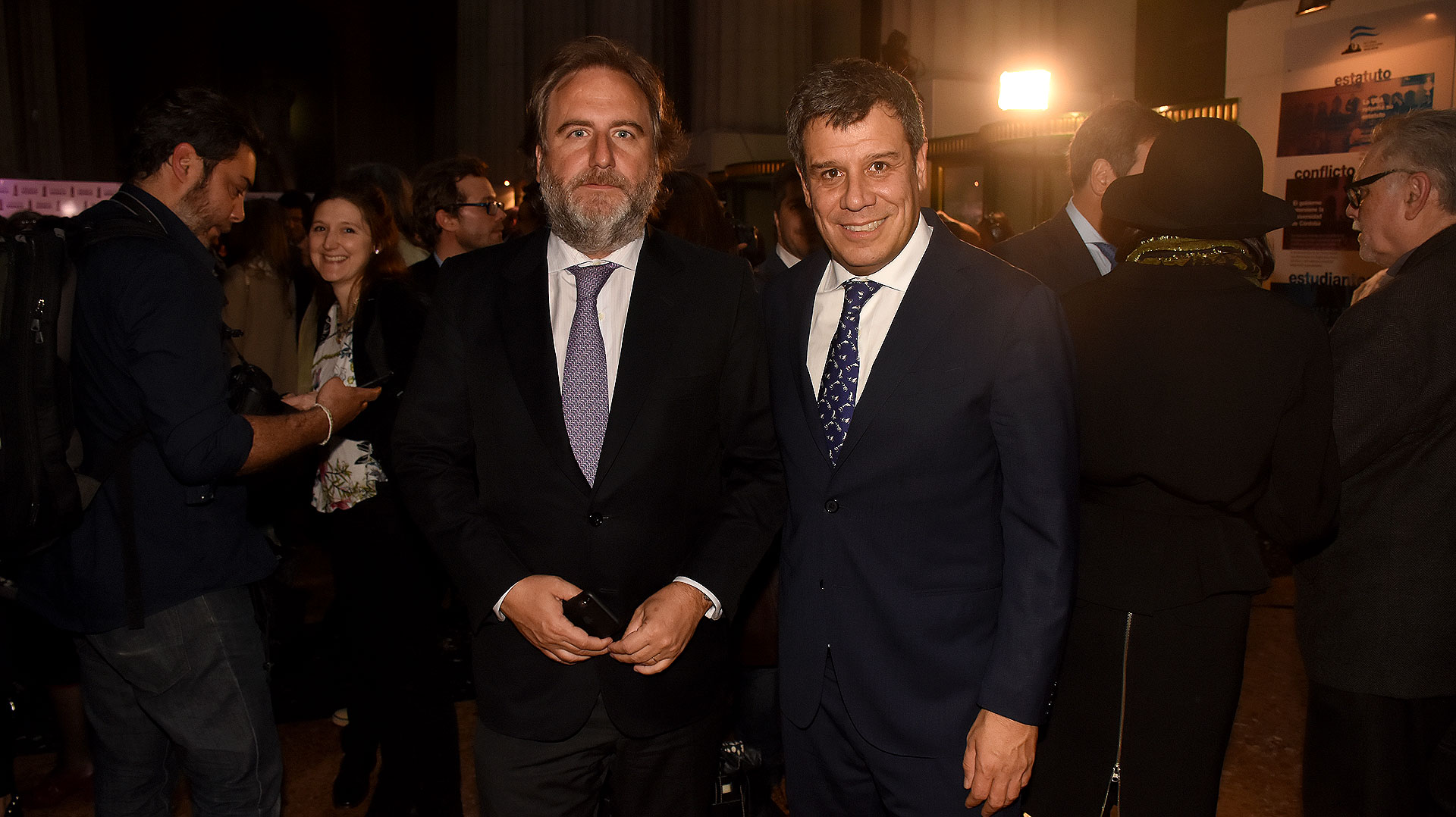 Tato Lanusse y Facundo Manes