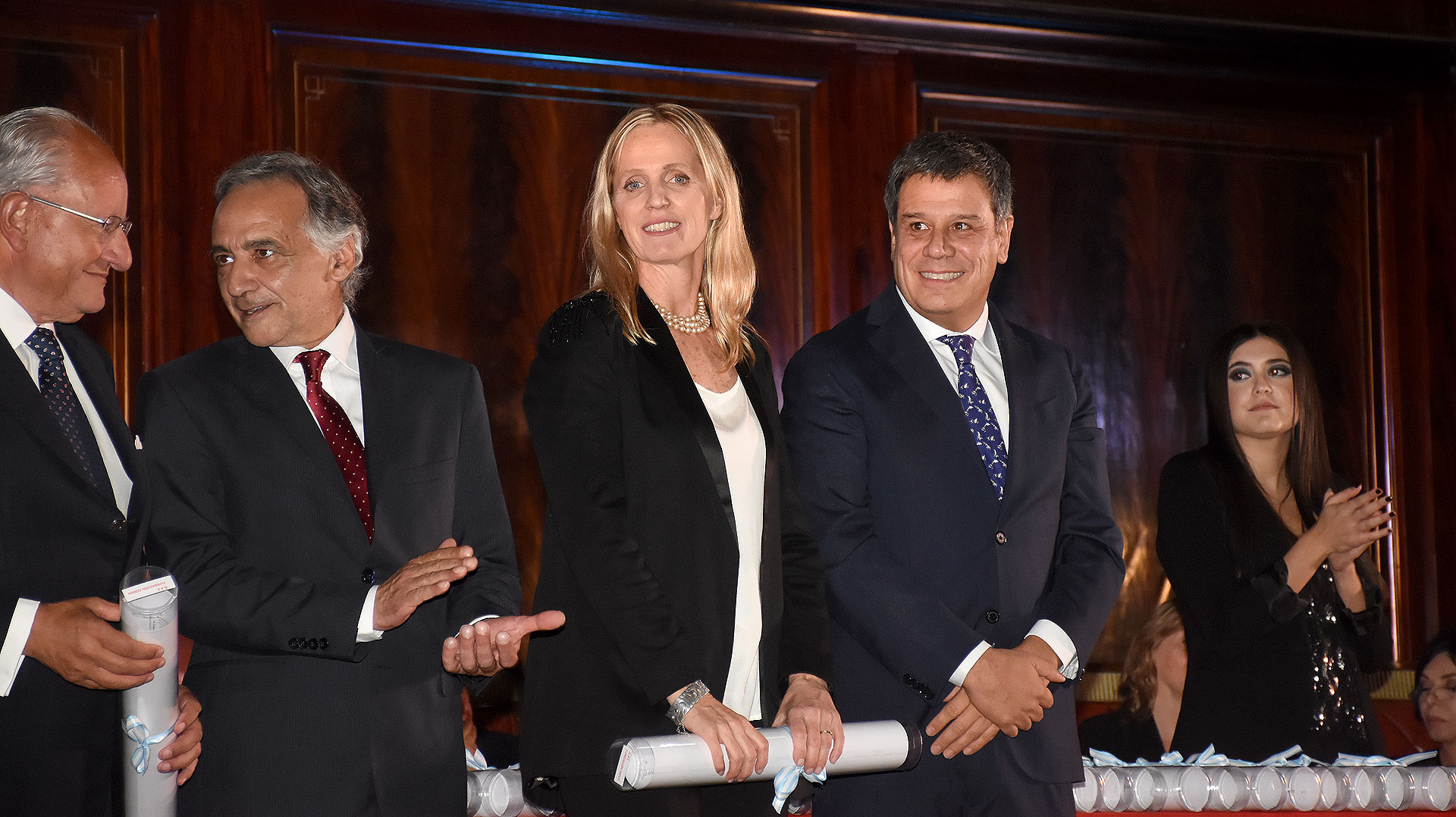 Teresa Torralva y Facundo Manes de la Fundación INECO