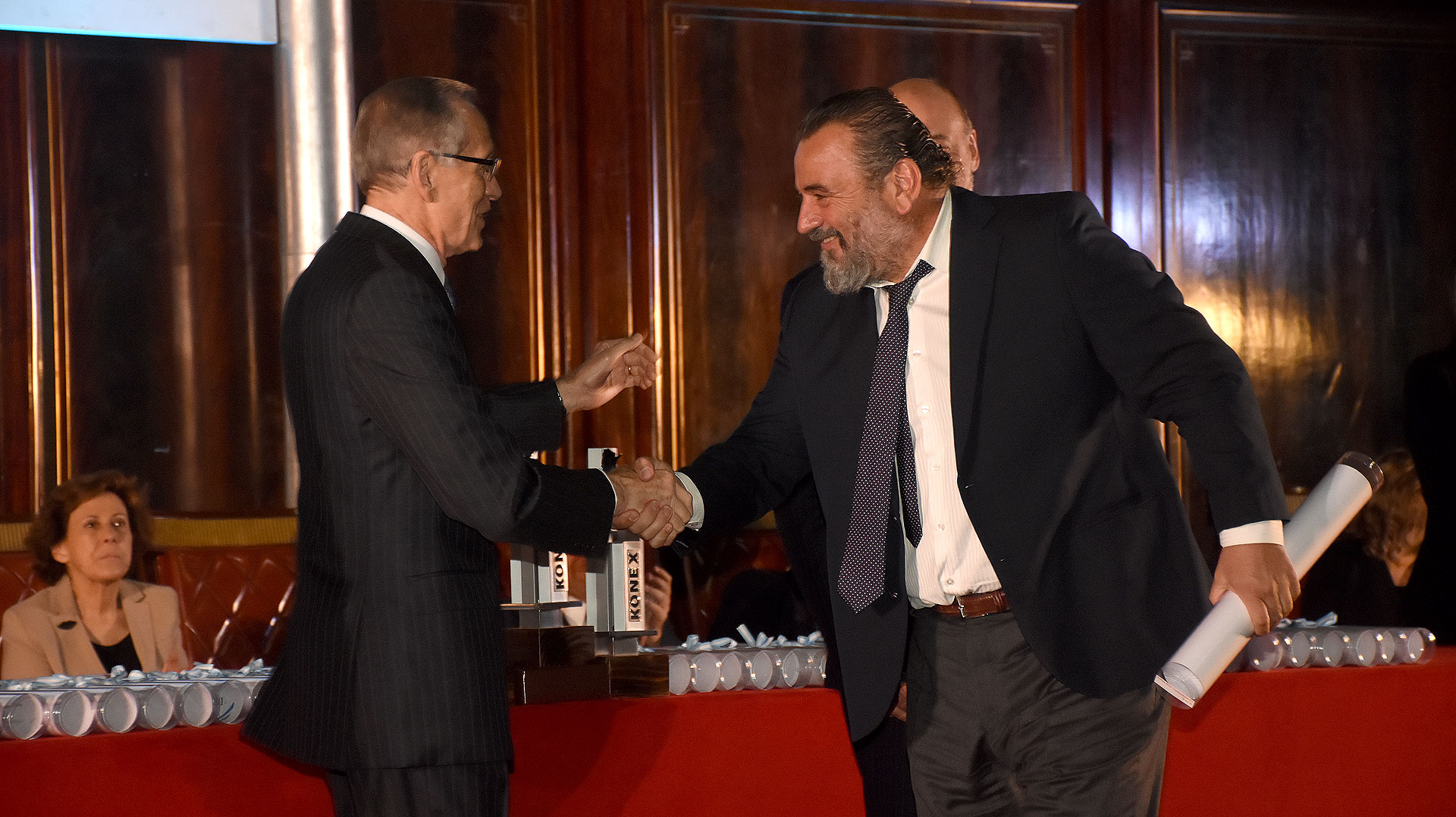 Adalberto Rodríguez Giavarini y el fiscal José María Campagnoli