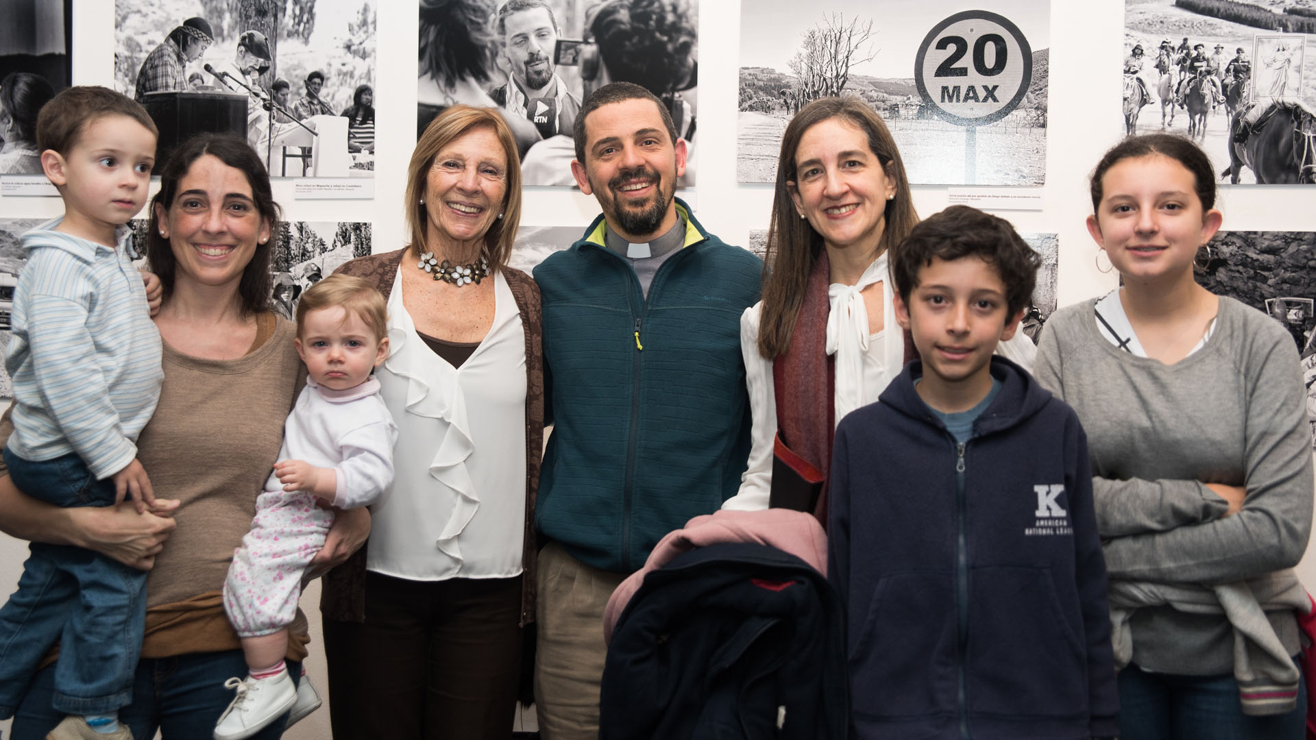 Familia del Padre Diego Canale – Madre, hermanos y sobrinos
