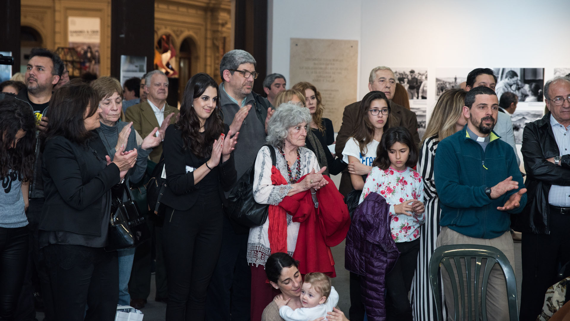 El público disfrutó de la inauguración