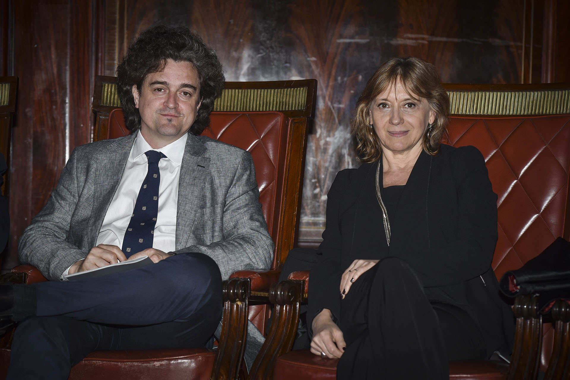 Galo Soler Illia (Konex de Platino 2013: Nanotecnología) e Hinde Pomeraniec (Konex de Platino 2017: Literaria). La entrega de Diplomas al Mérito se realizó en el Salón de Actos de la Facultad de Derecho de la Universidad de Buenos Aires. Se trató de la primera parte de la premiación, en la que se entregaron los 100 Premios Konex – Diplomas al Mérito