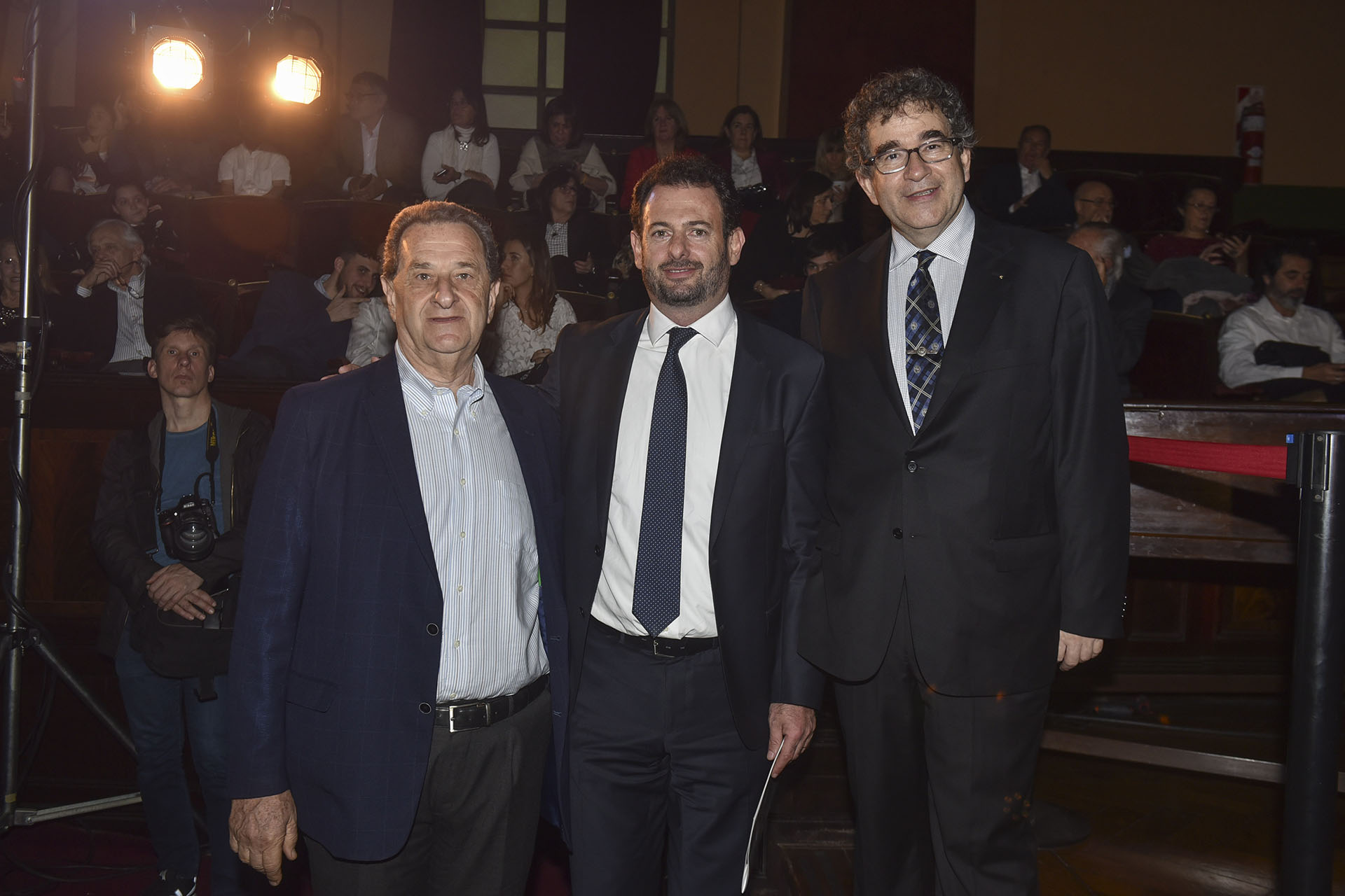 Bernardo Kosacoff, José Urtubey y José Siaba Serrate
