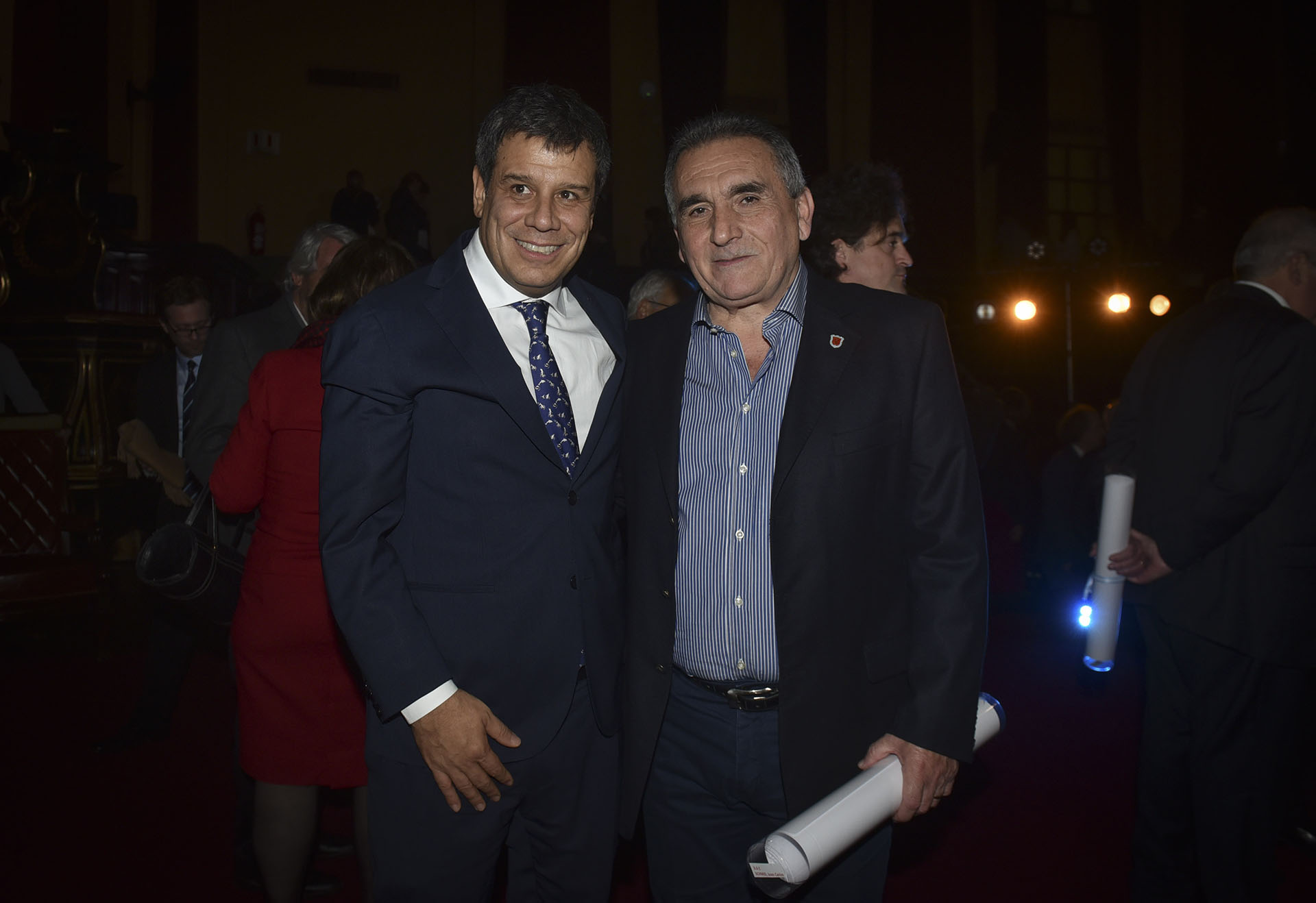 Facundo Manes y Juan Carlos Schmid