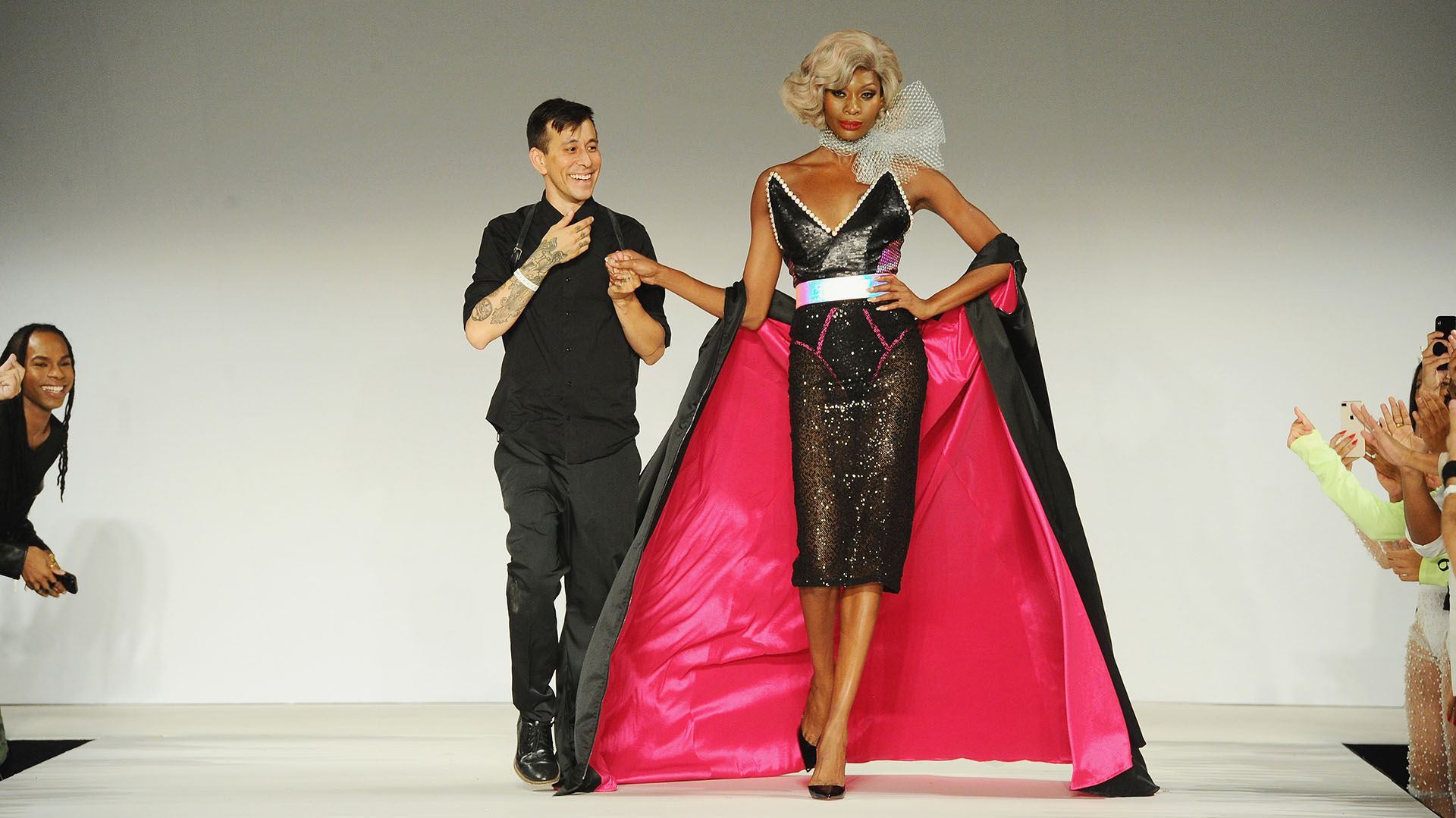 El diseñador de la firma: Marco Marco hizo historia con su desfile con modelos trans en el marco de la Semana de la Moda de Nueva York (Jennifer Graylock/Getty Images for Marco Marco/AFP)