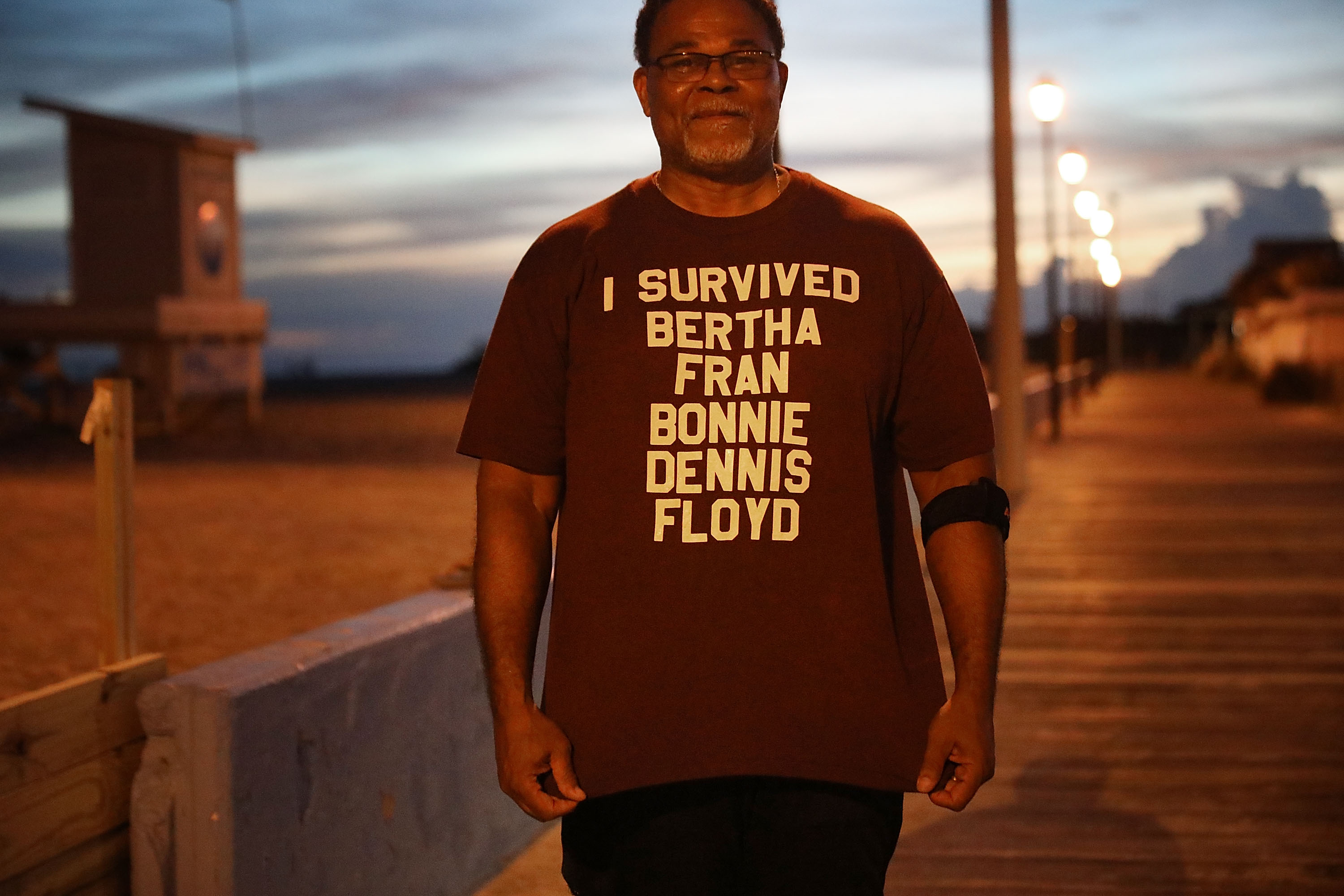 “Yo sobreviví a Bertha, Fran, Bonnie, Dennis, Floyd”. Al Brookins, de Haverlock, recuerda los huracanes a los que ha enfrentado