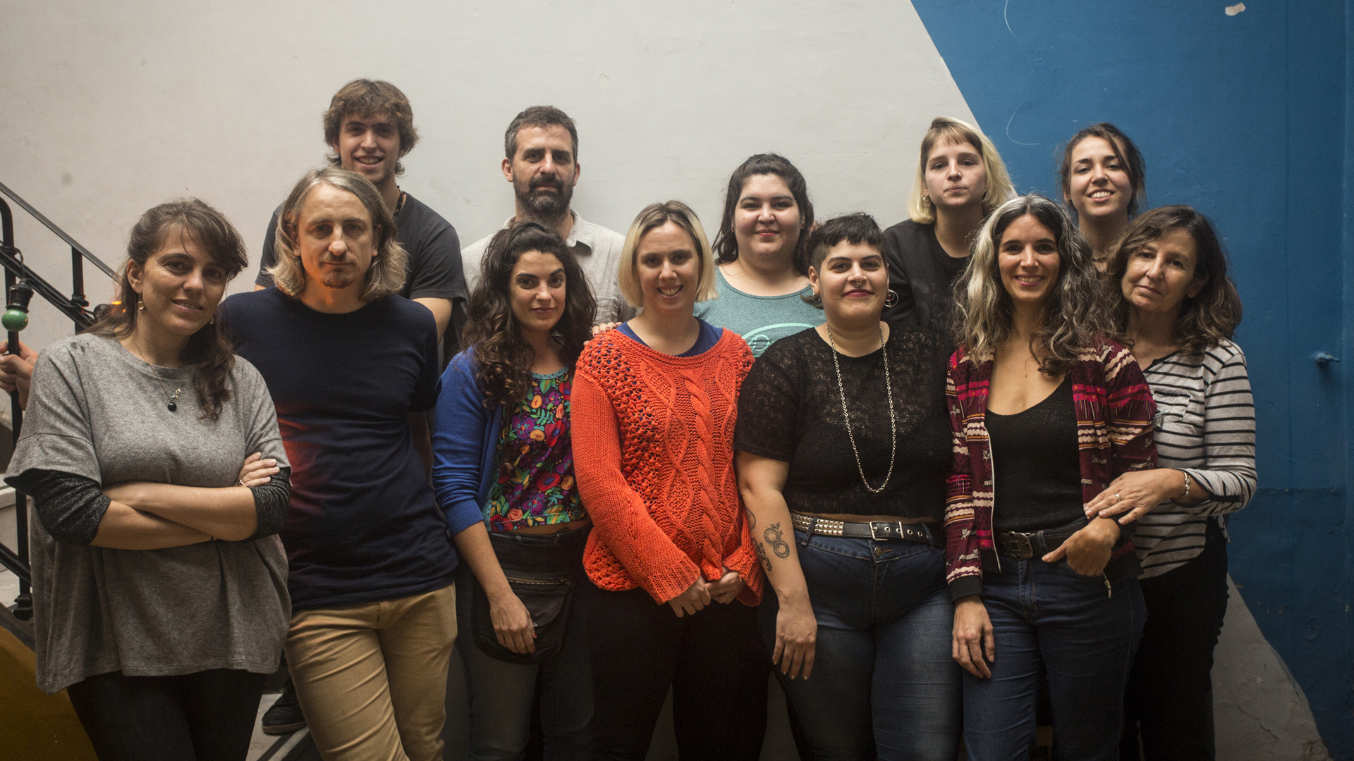 Participantes del Laboratorio de Periodismo Performático