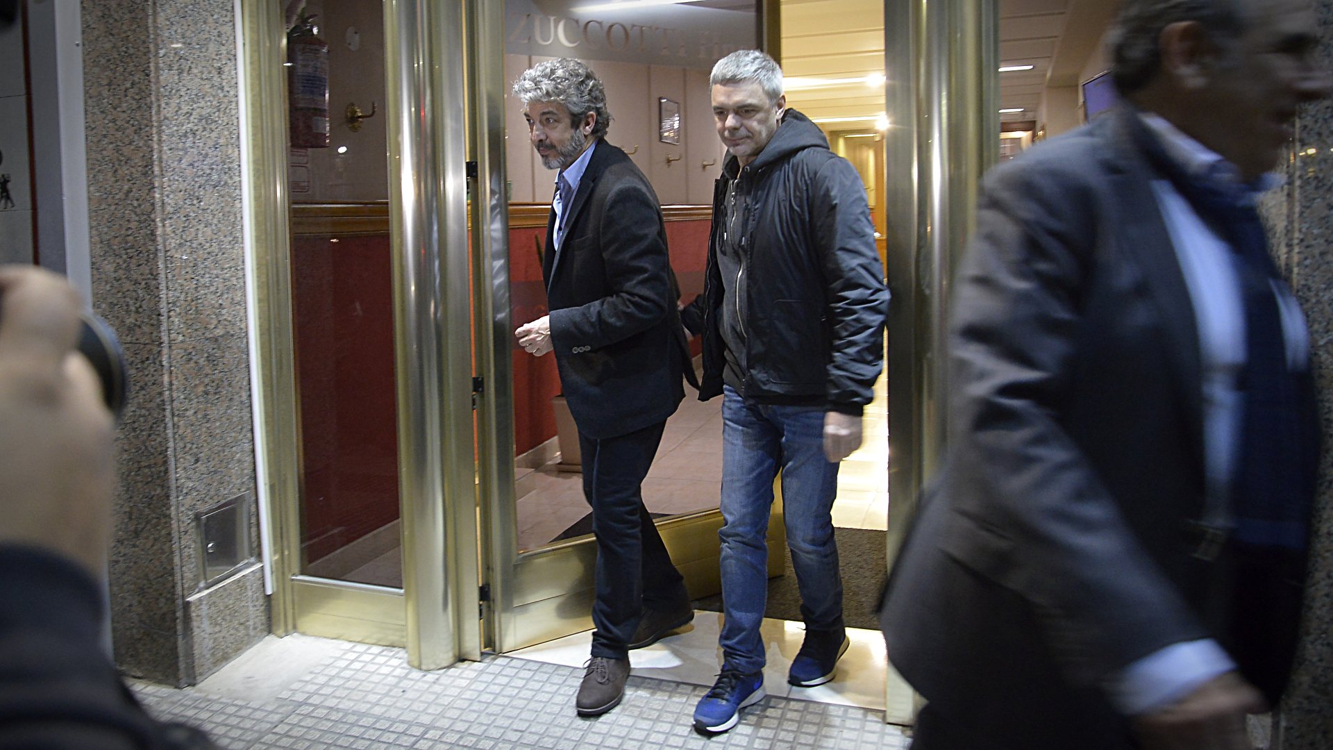 Ricardo Darín y Sebastián Borenzstein (Fotos Teleshow /Gustavo Gavotti)