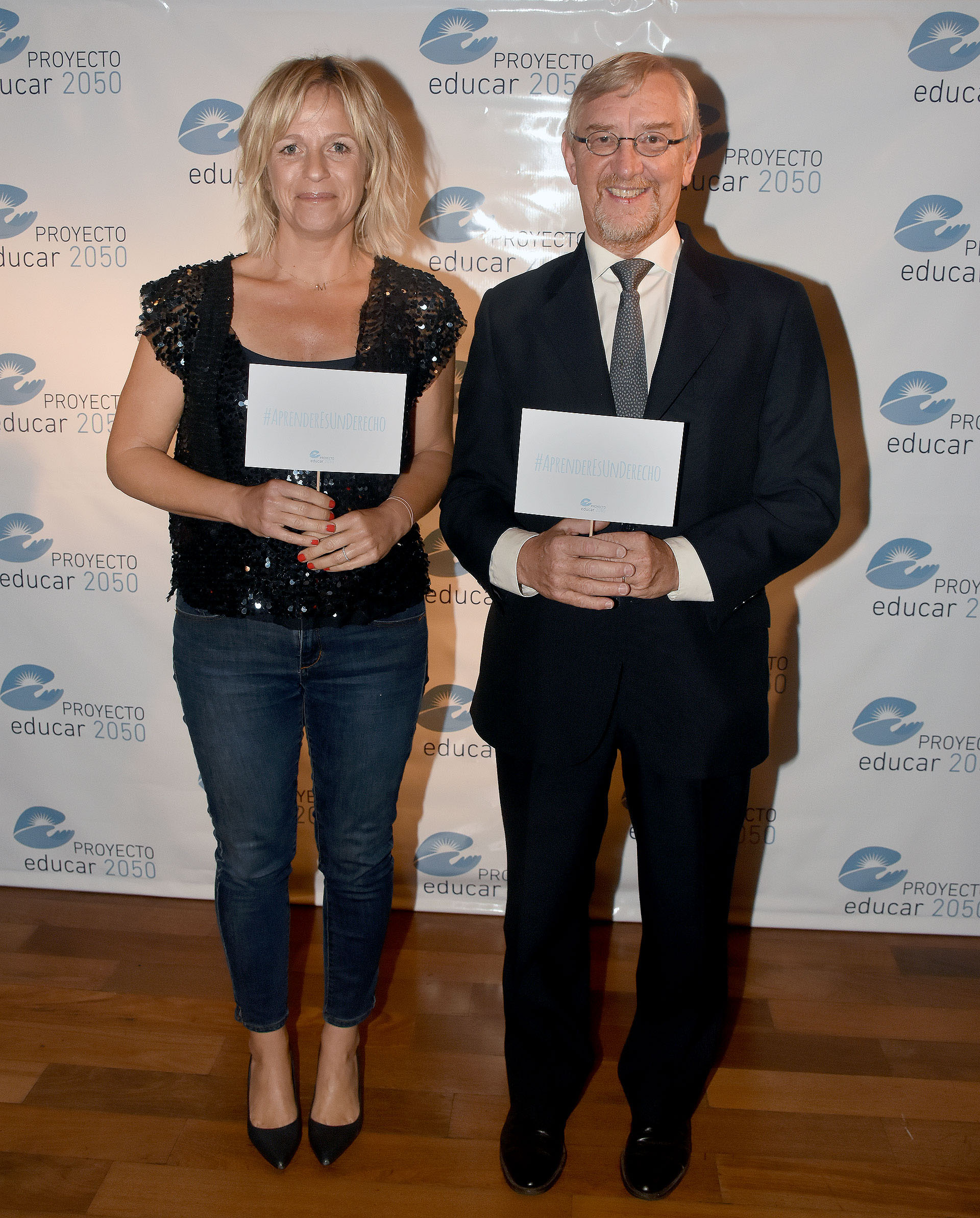 Mercedes Miguel, secretaria de Innovación y Calidad Educativa, junto a Manuel Álvarez Trongé
