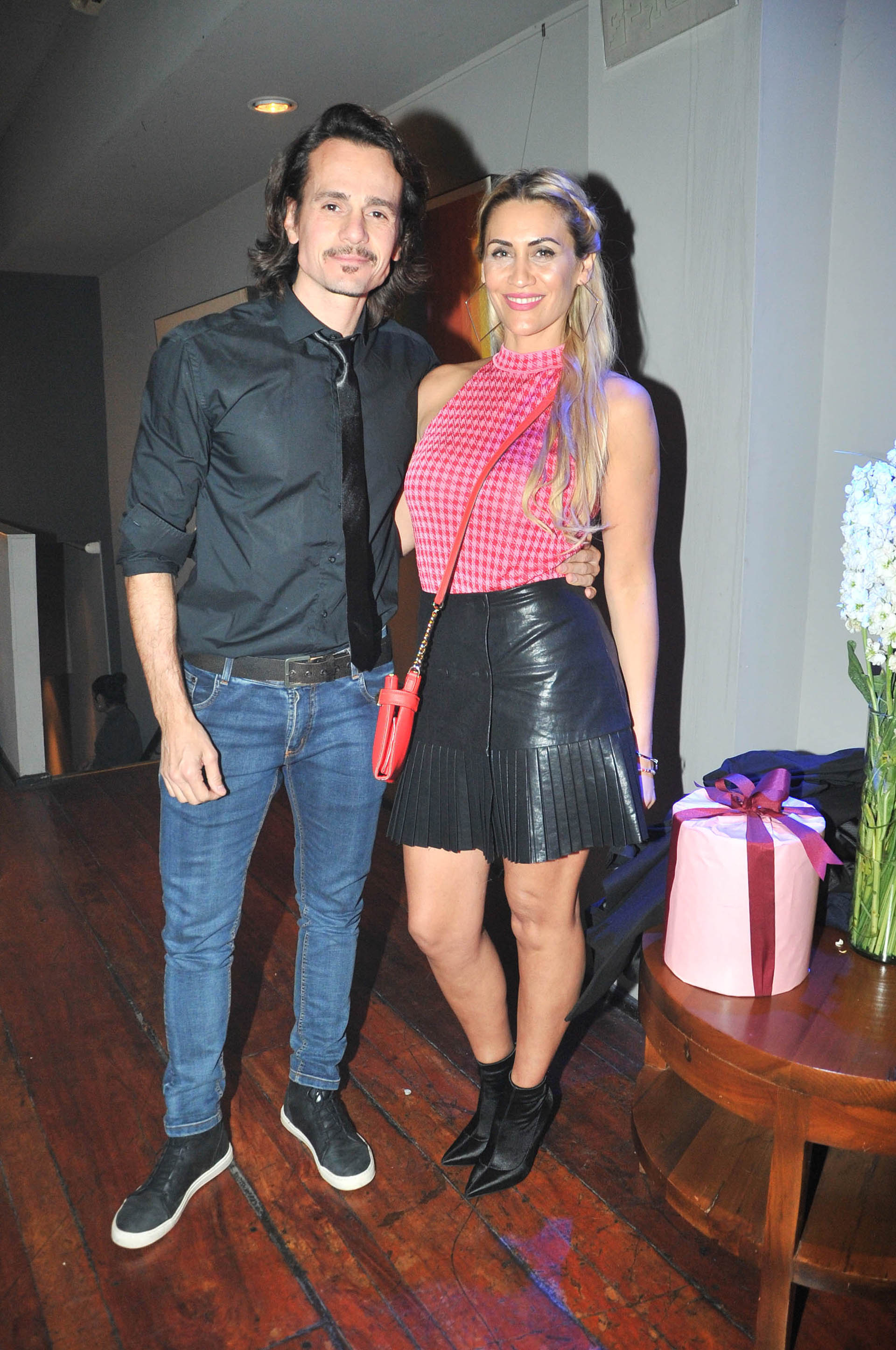 Christian Sancho y su mujer, Vanesa Schual