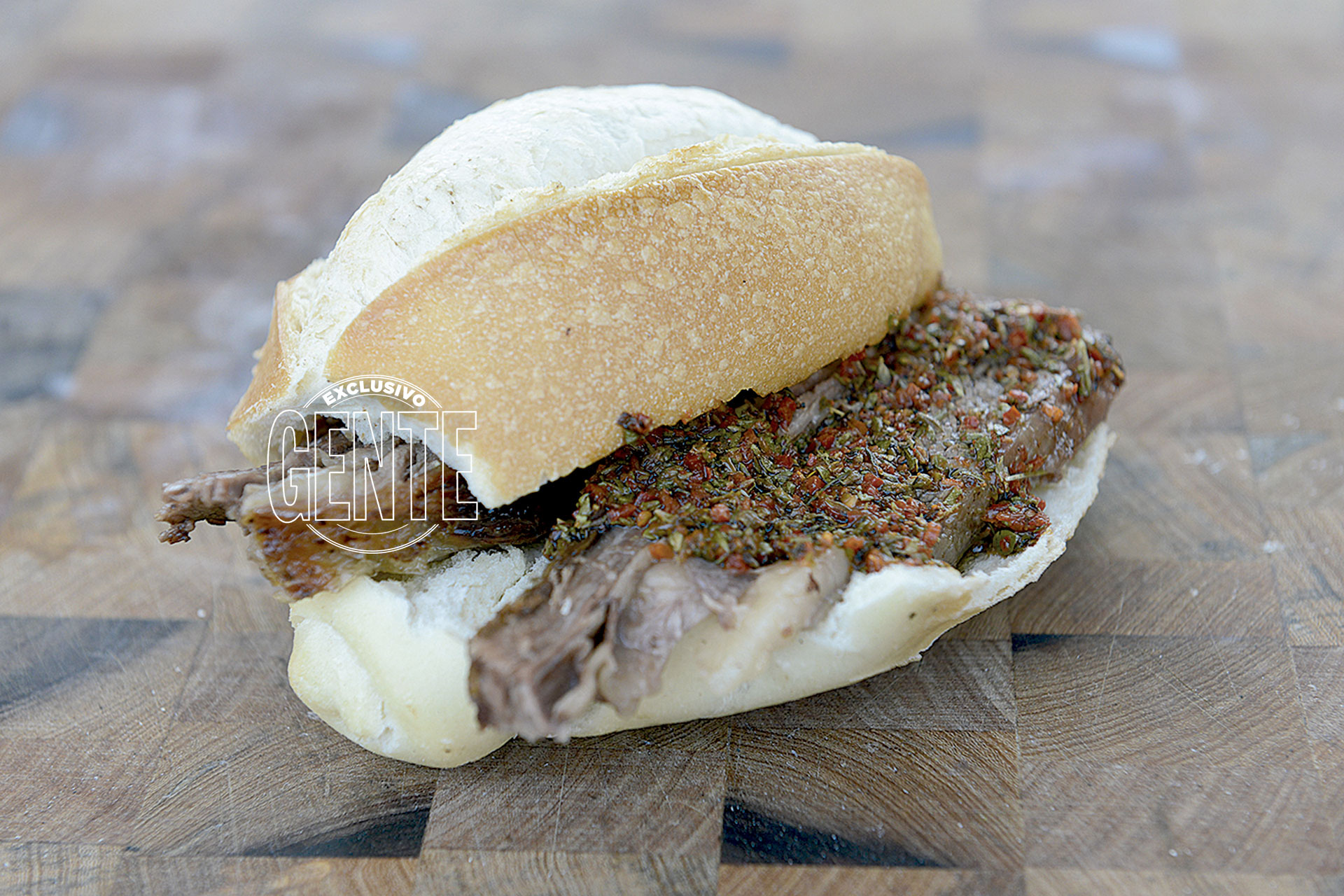 Don Julio. Sándwich de vacío al asador.