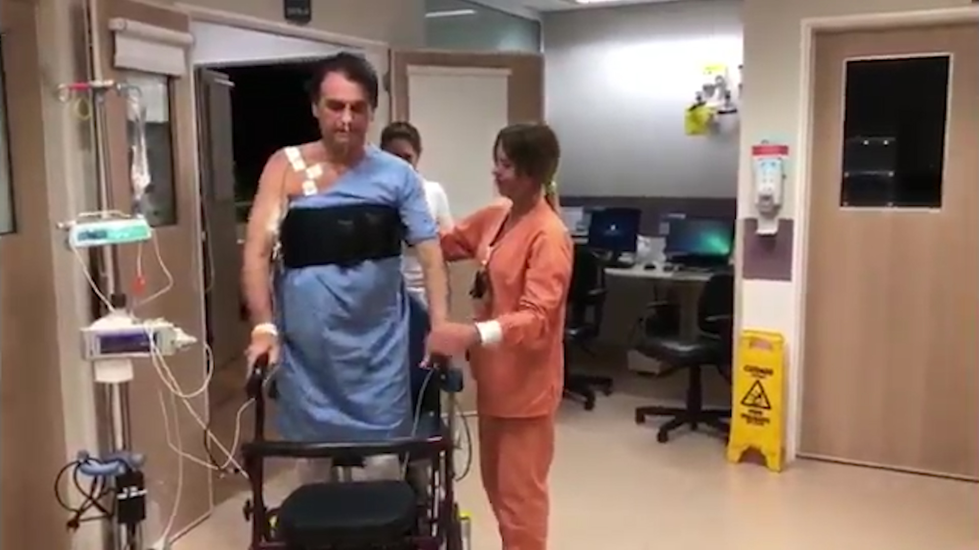 Jair Bolsonaro fue dado de alta luego de tres semanas hospitalizado