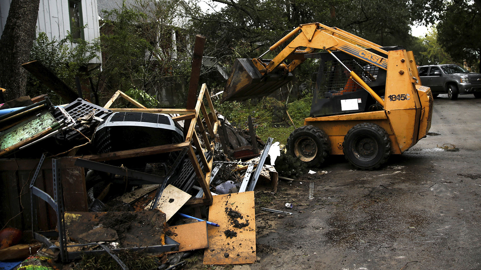 El huracán dejó graves daños en Carolinas del Norte (Reuters)