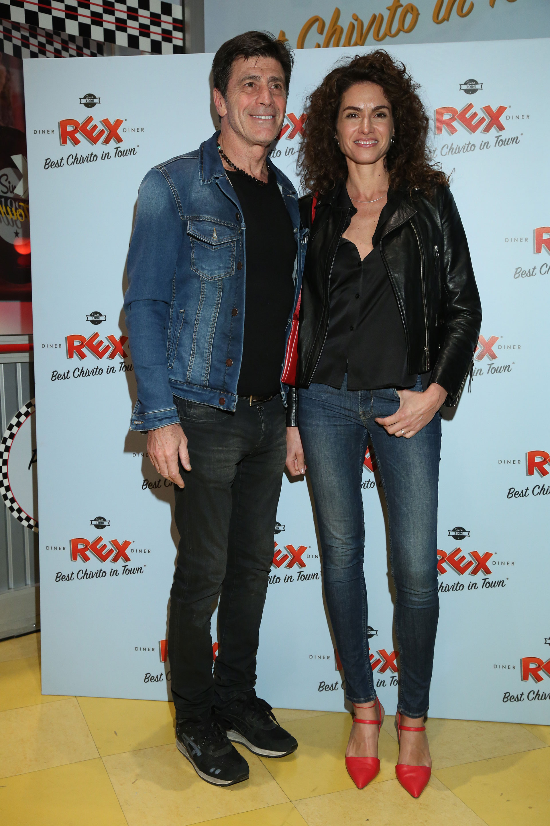 Nicolás y Florencia Raggi en la inauguración del nuevo local en Palermo