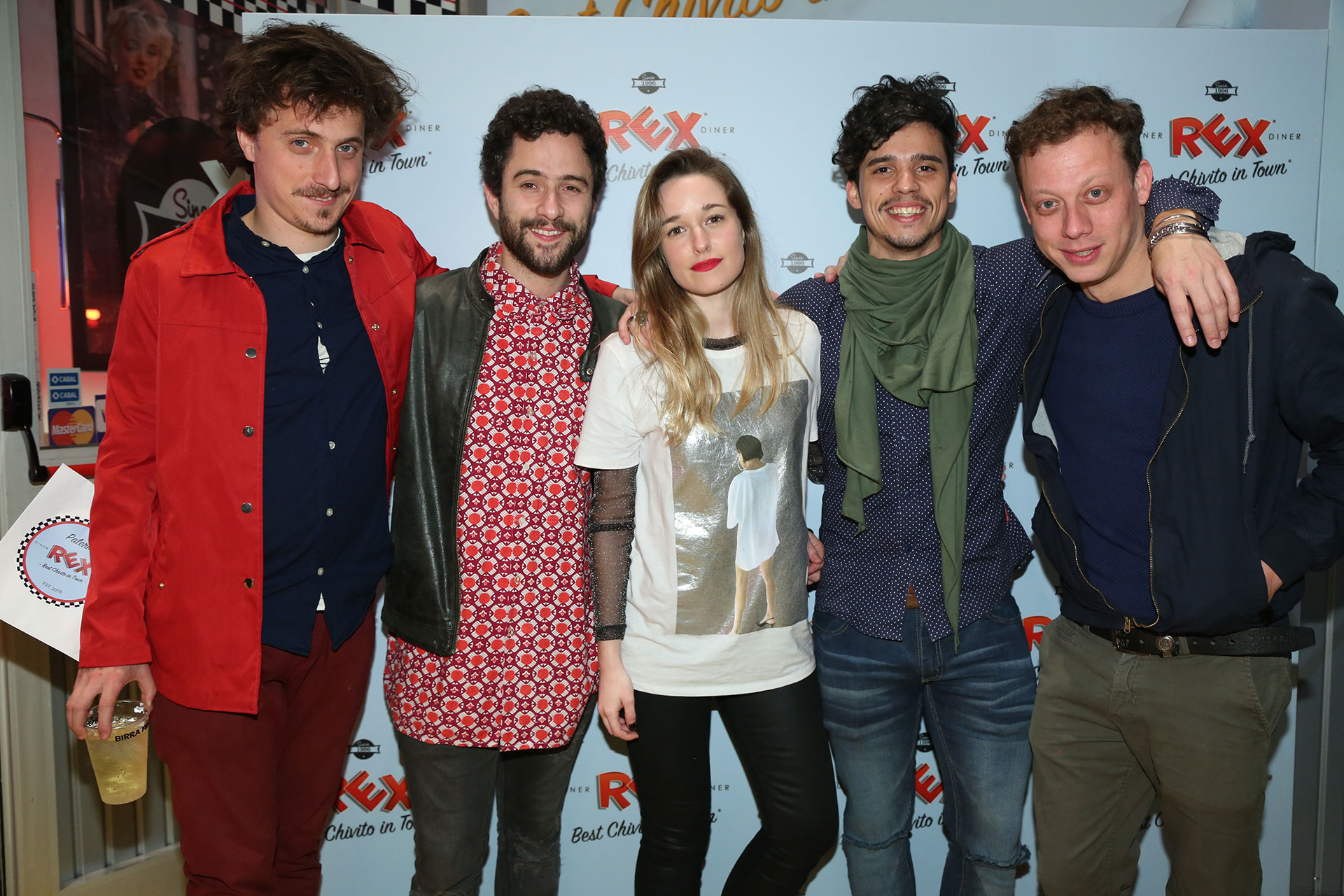 Tomas Quintin Palma, Sebastián Romero, Paloma Sirven, Agus Vera y Juan Nemirovsky