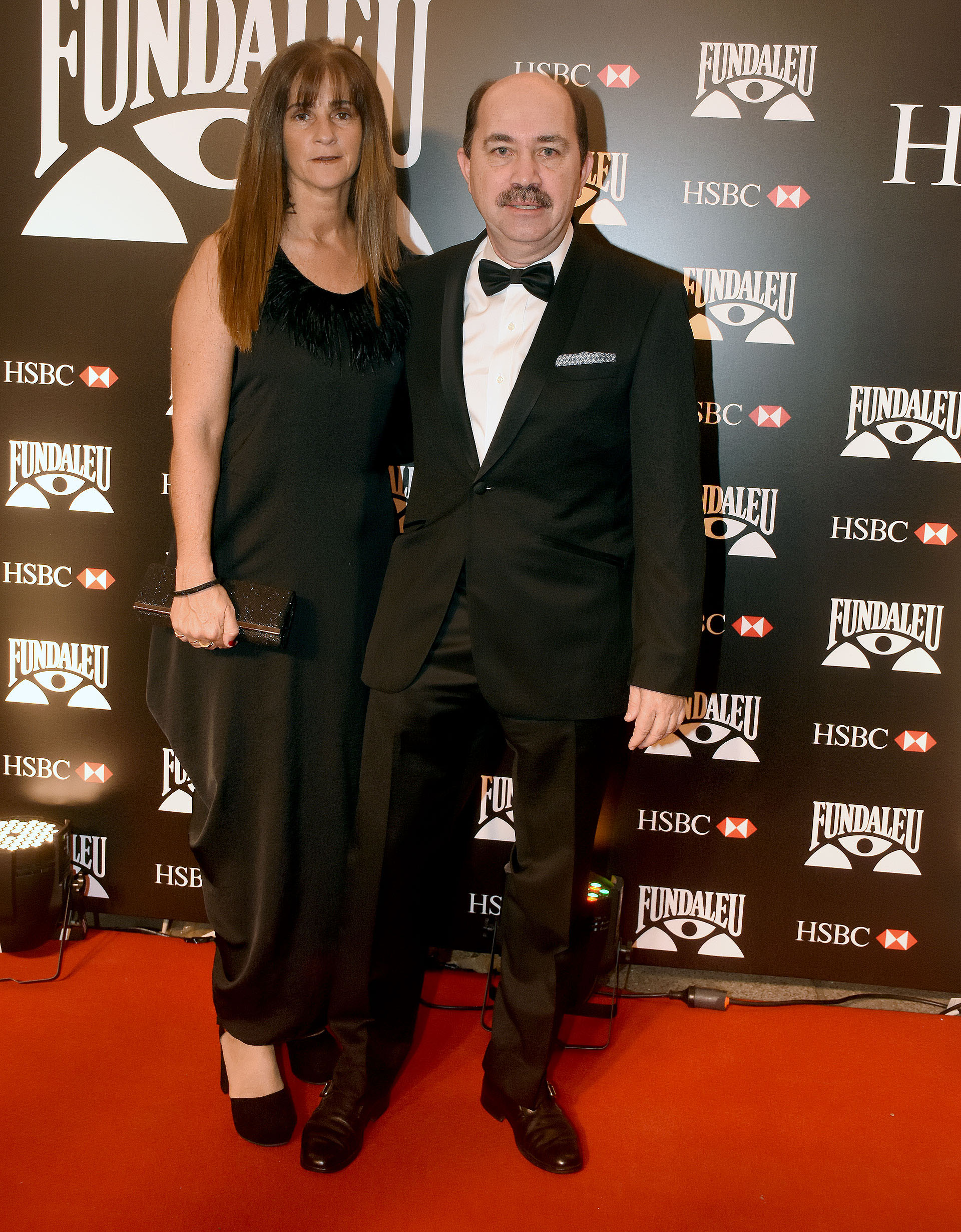 El presidente del Banco Ciudad, Javier Ortiz Batalla, y su mujer Carla